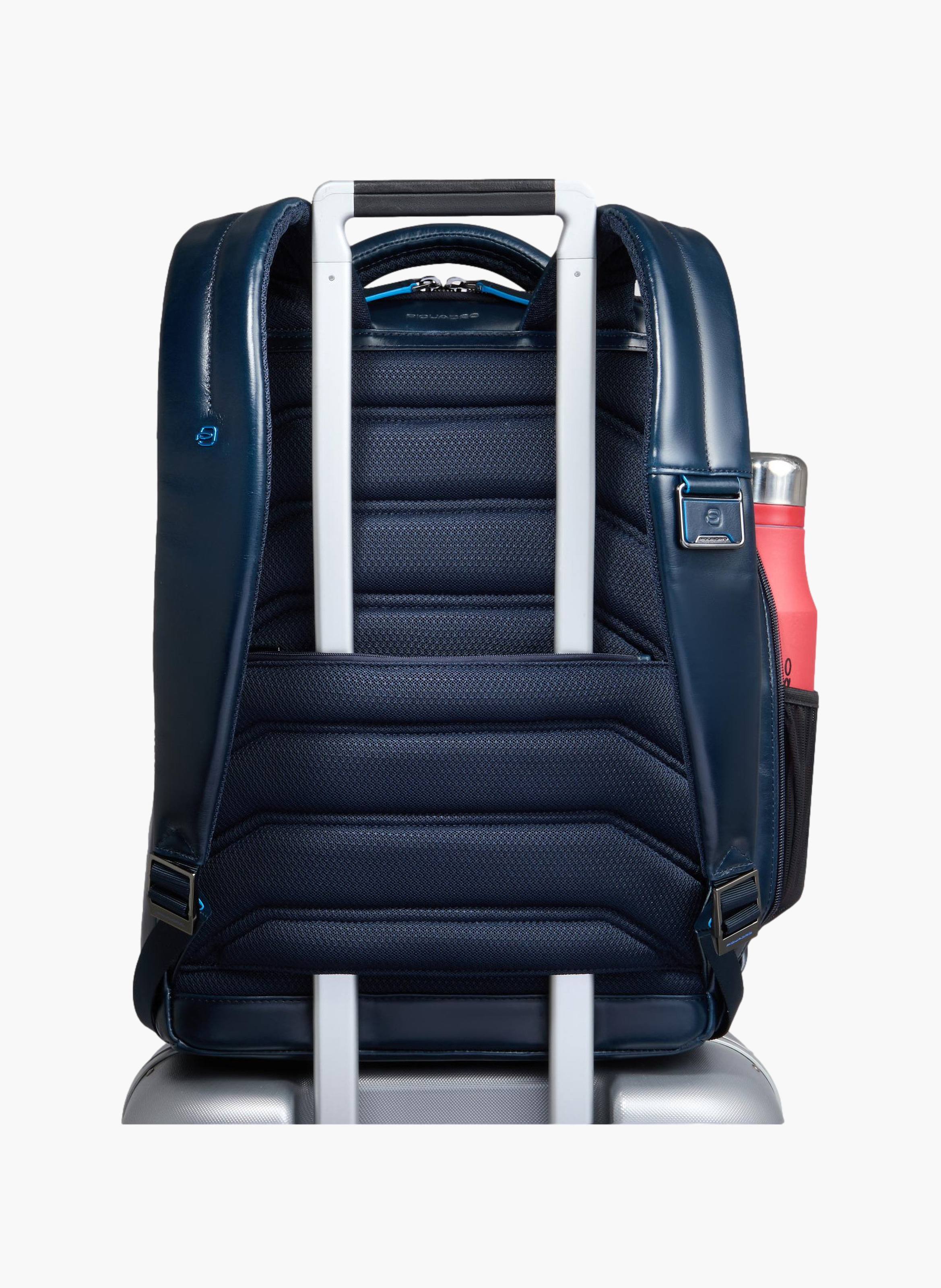 Sac à dos de voyage pour ordinateur 15,6" PIQUADRO Bleu