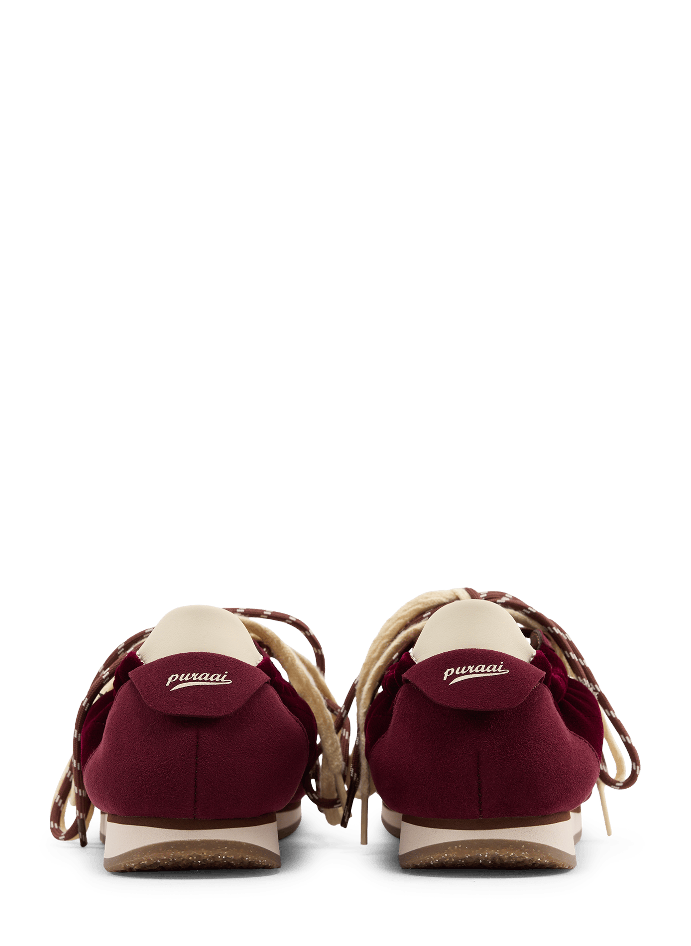 Panther double lace sneakers PURAAI Red
