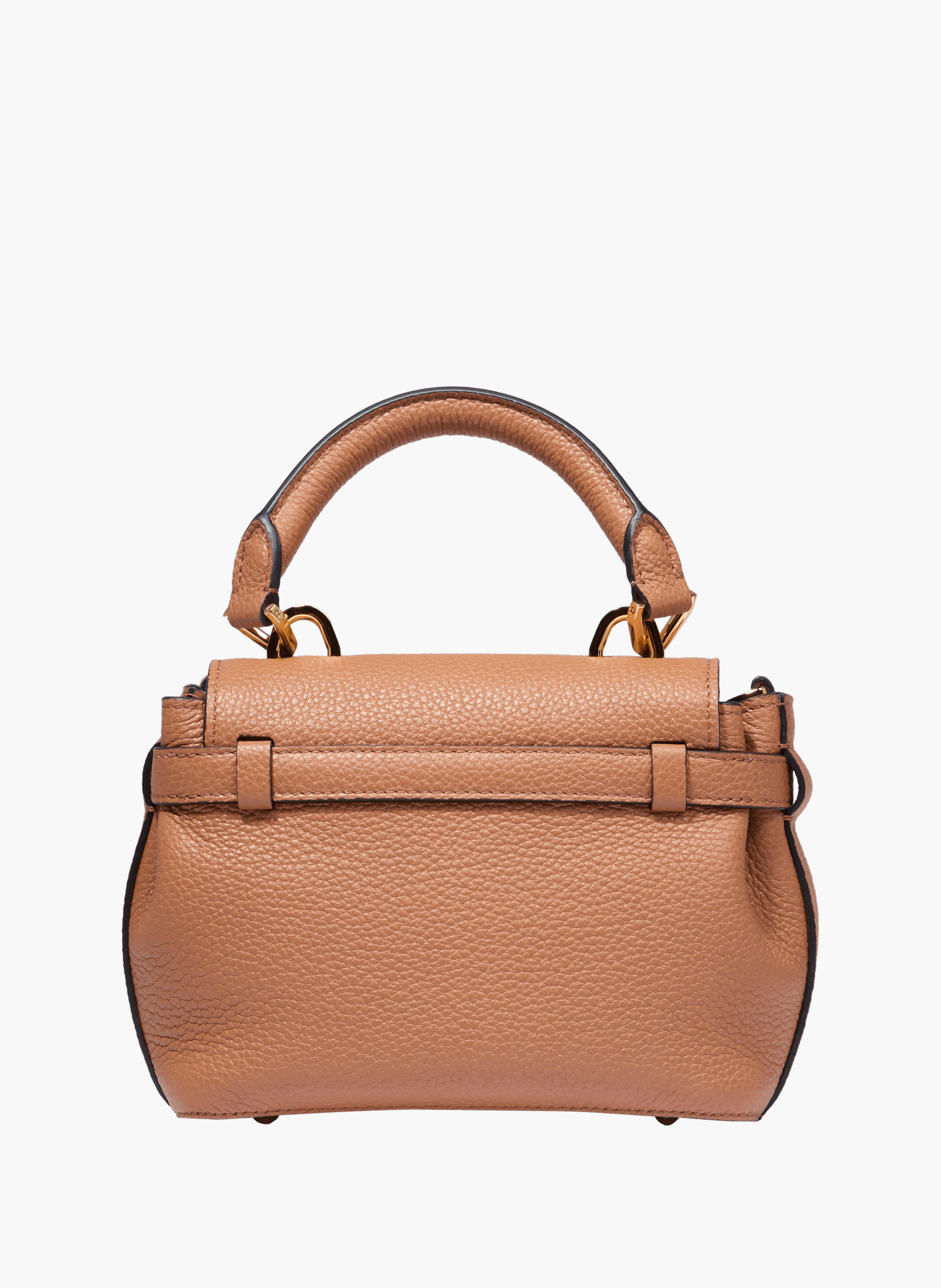 Lancel charlie mini leather handbag LANCEL Brown