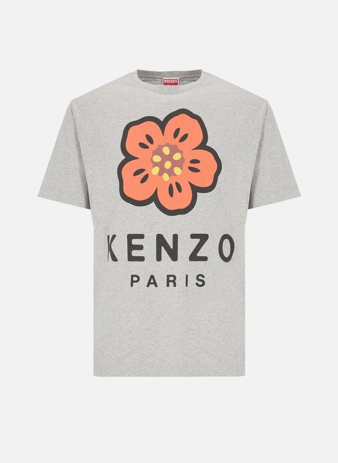 T-shirt à imprimé en coton KENZO