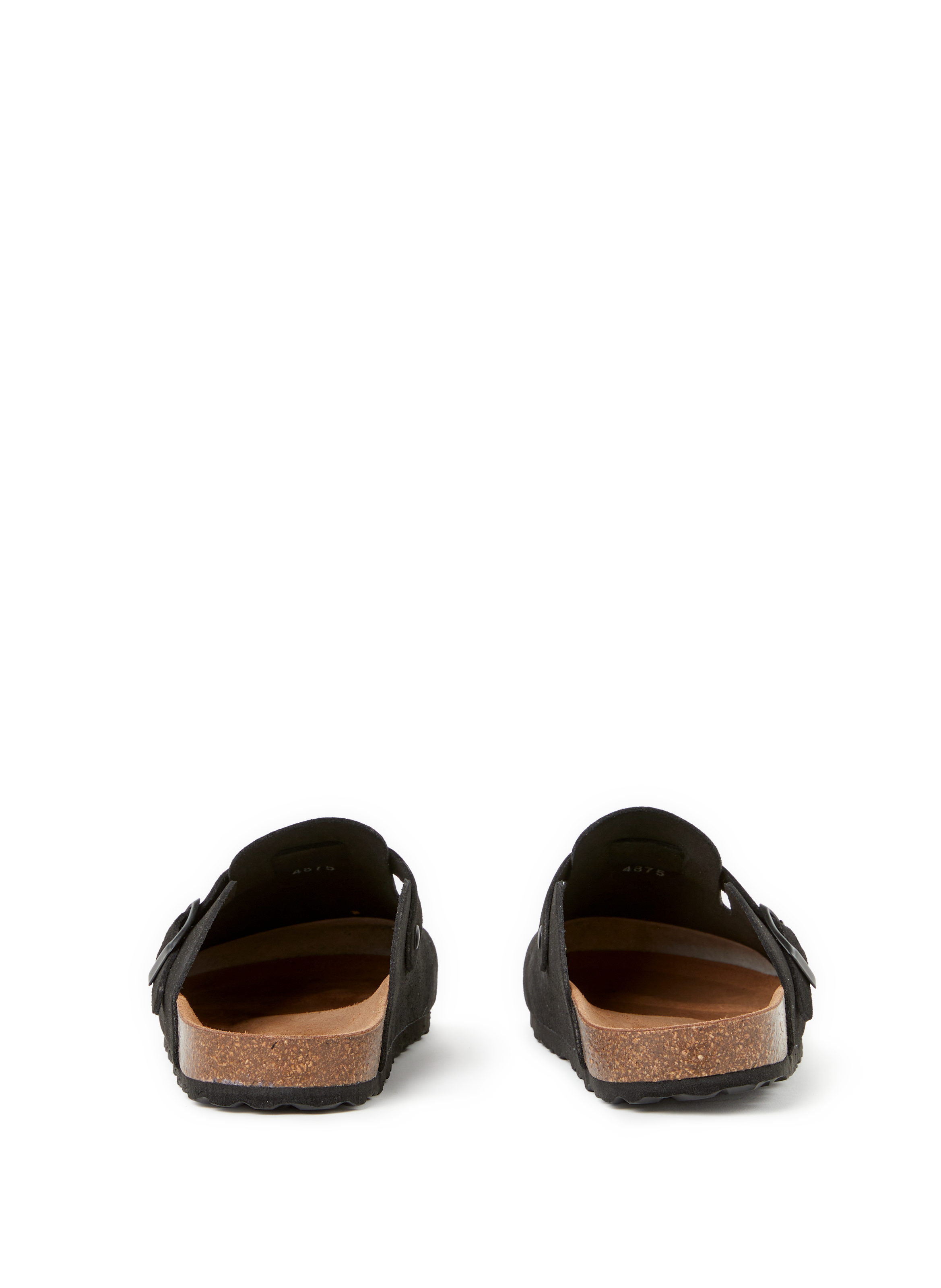 Mules en cuir SAISON 1865 Noir