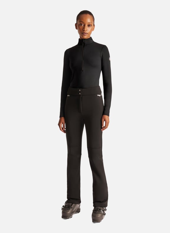 Sous pull gemini col montant coupe ajustée Noir by FUSALP FUSALP Sous pull gemini col montant coupe ajustée Noir