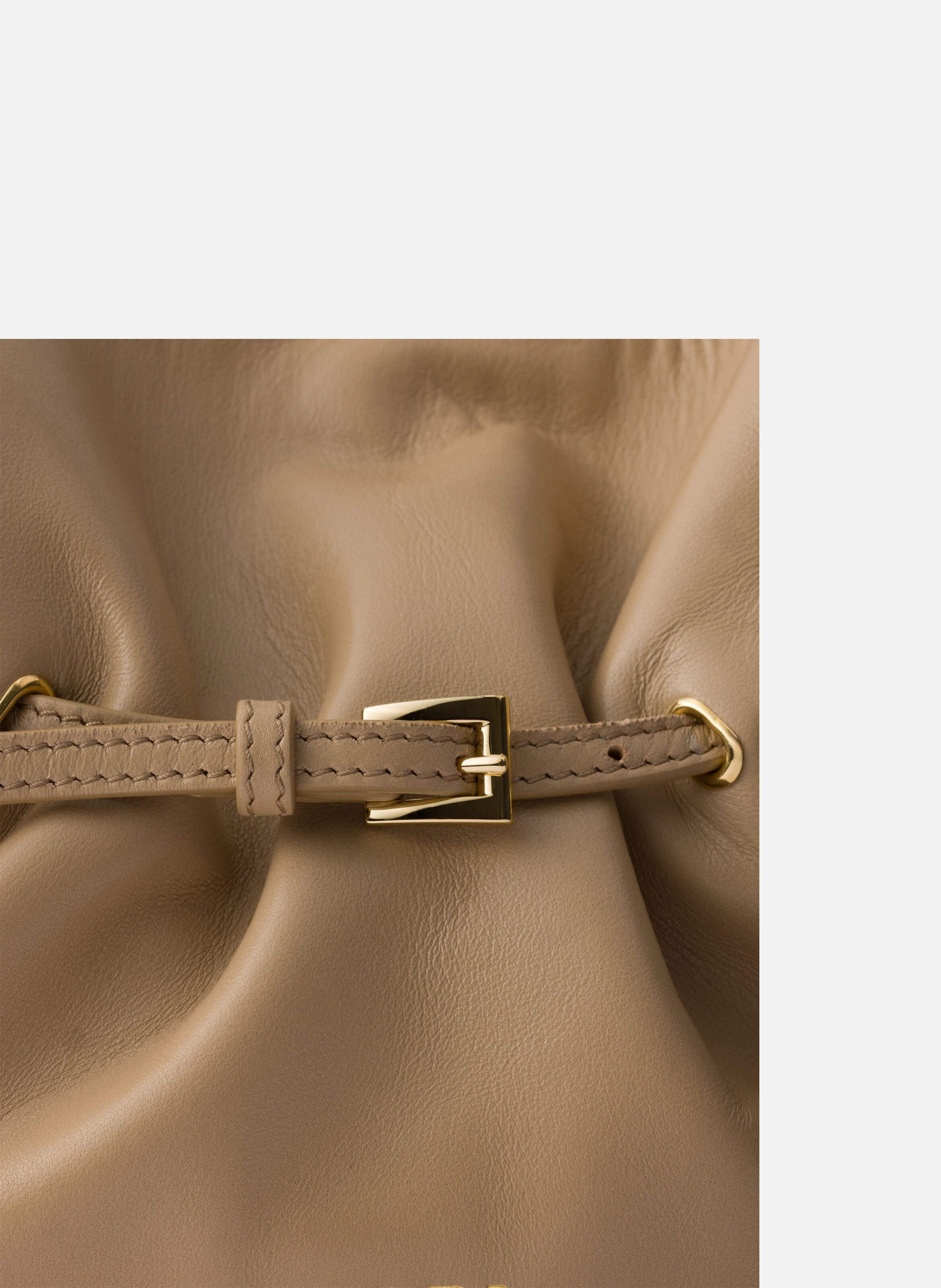 Petit sac prada dada en cuir nappa PRADA Beige