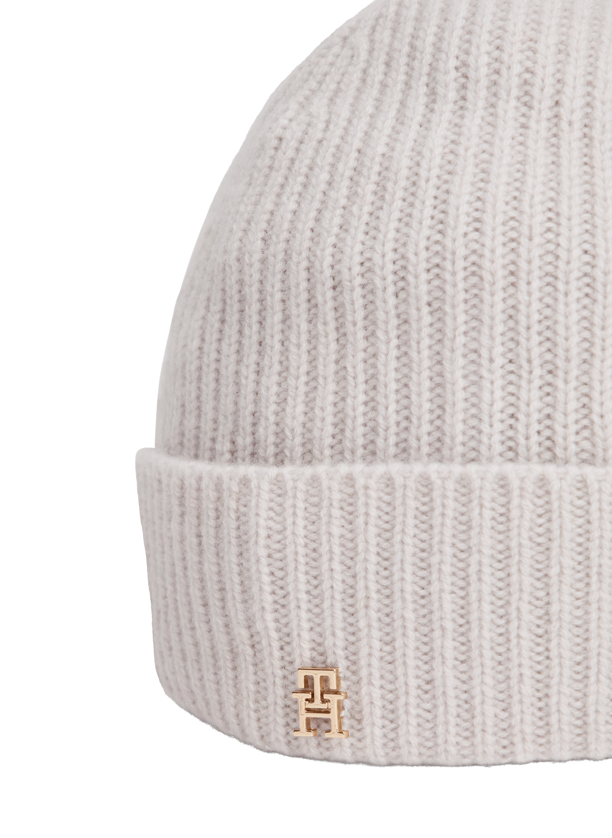 Cashmere beanie TOMMY HILFIGER Grey