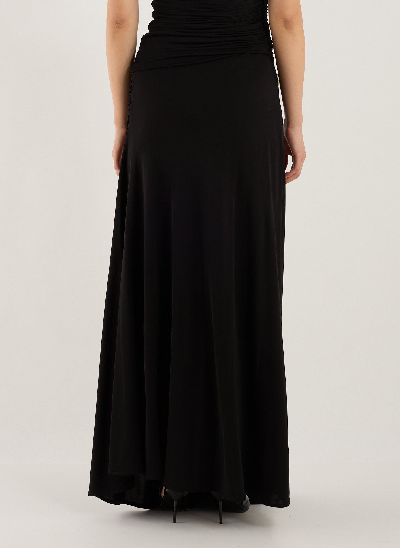 Jupe bouclée évasée CHRISTOPHER ESBER Noir