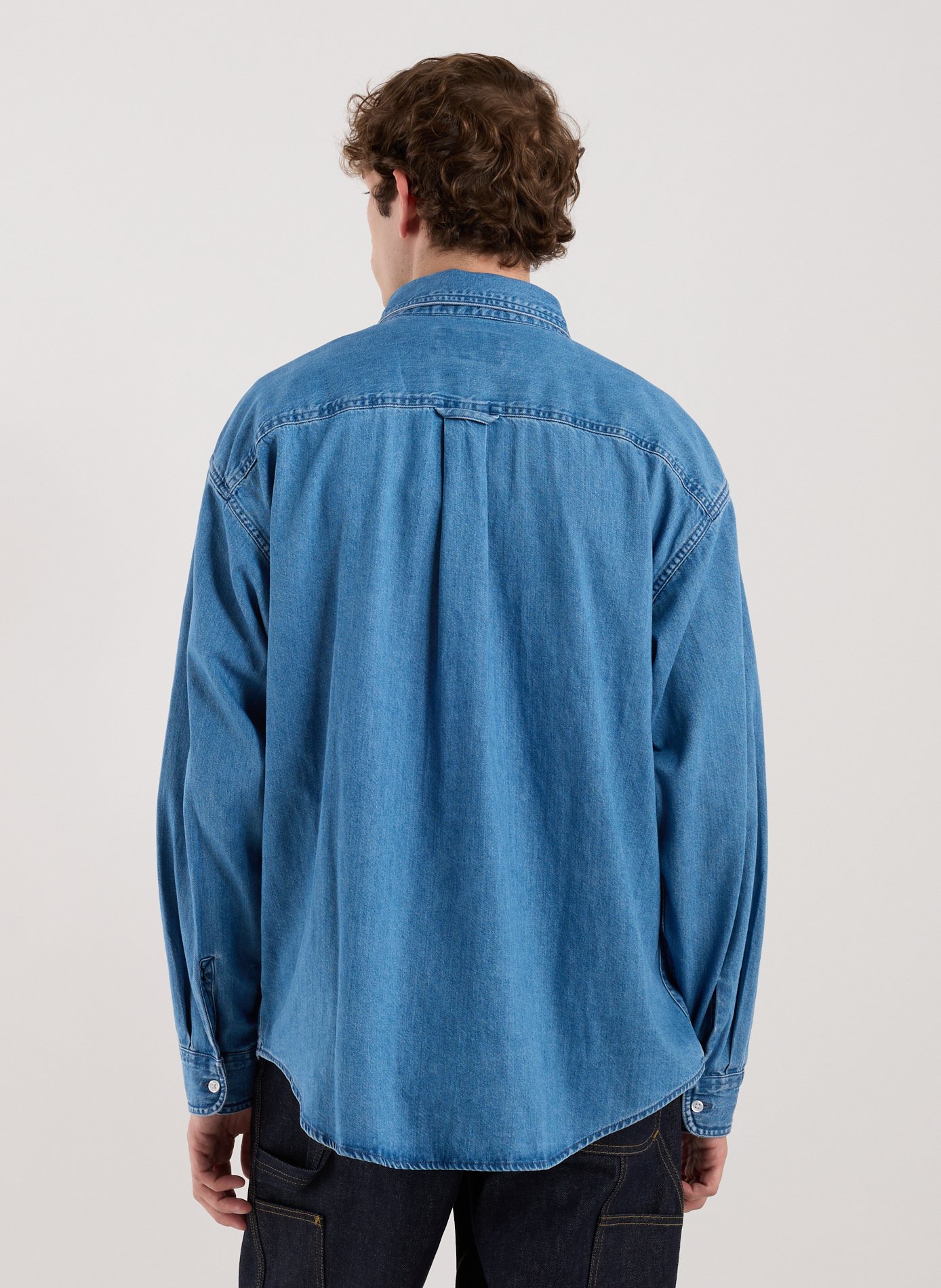 Cotton denim shirt CARHARTT WIP Blue