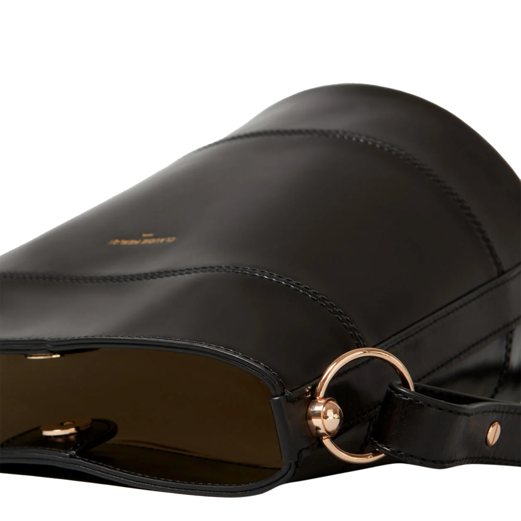 Sac seau en cuir CLAUDIE PIERLOT Noir