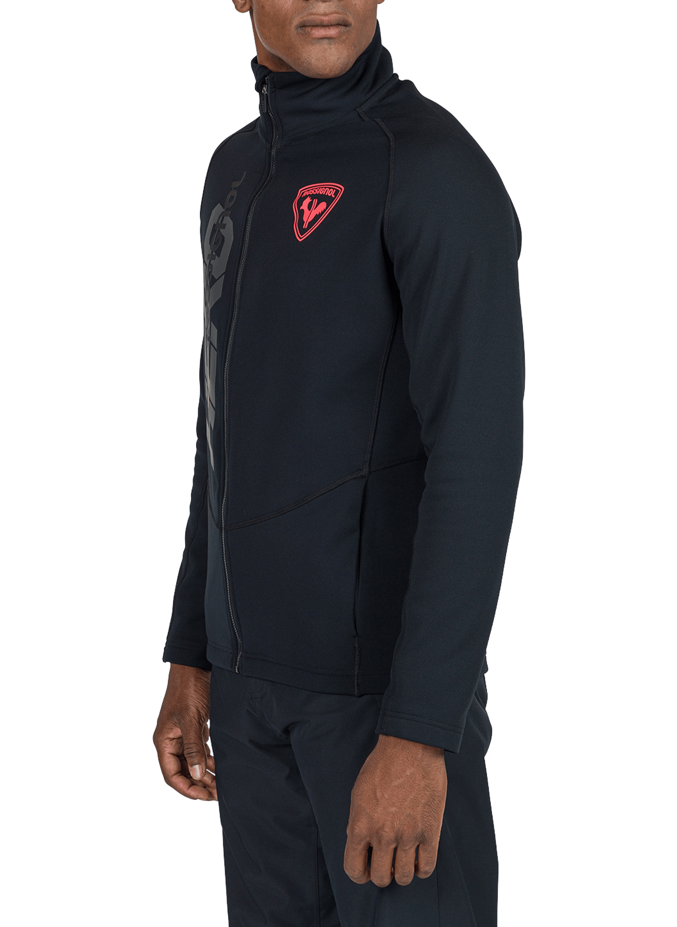 Lightweight printed jacket ROSSIGNOL Black