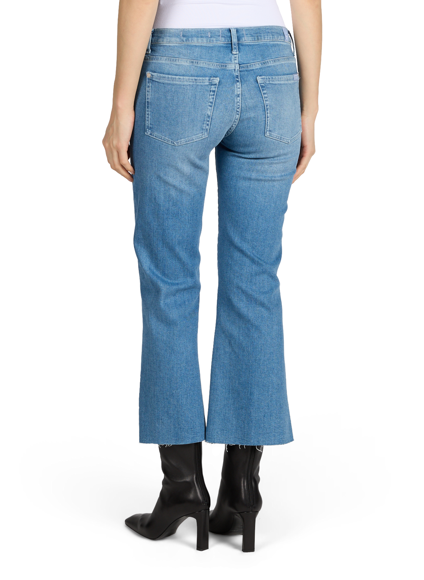 Cropped Dojo Jeans in blended cotton 7 FOR ALL MANKIND Blue