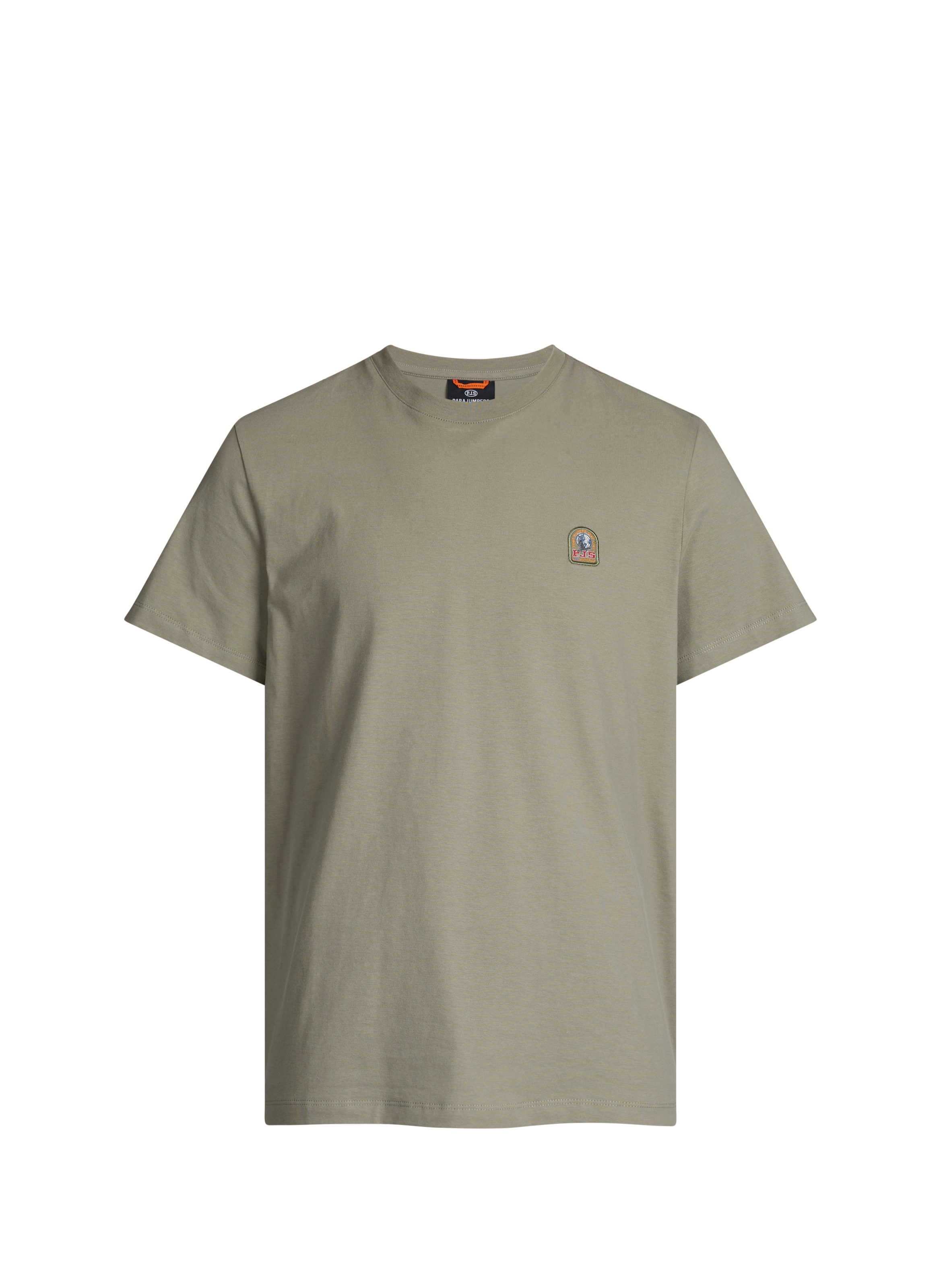 T-shirt Patch Tee en coton PARAJUMPERS Kaki