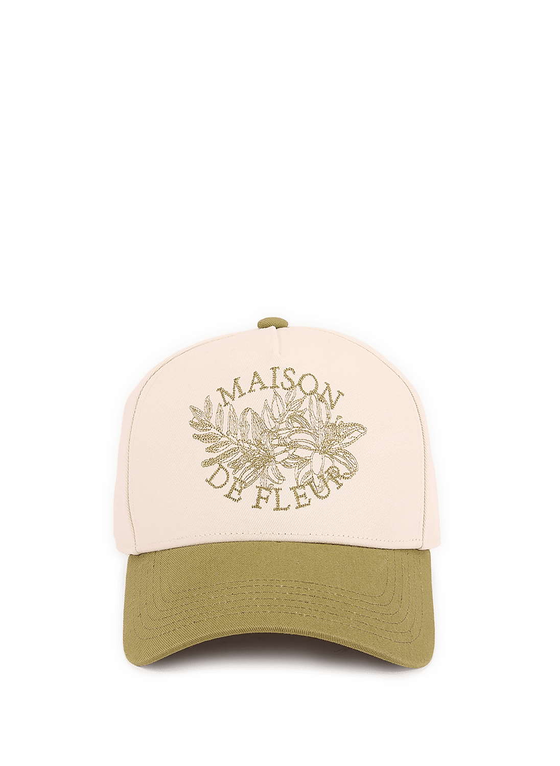 Casquette Maison de fleur en coton ONLY THE BLIND Beige