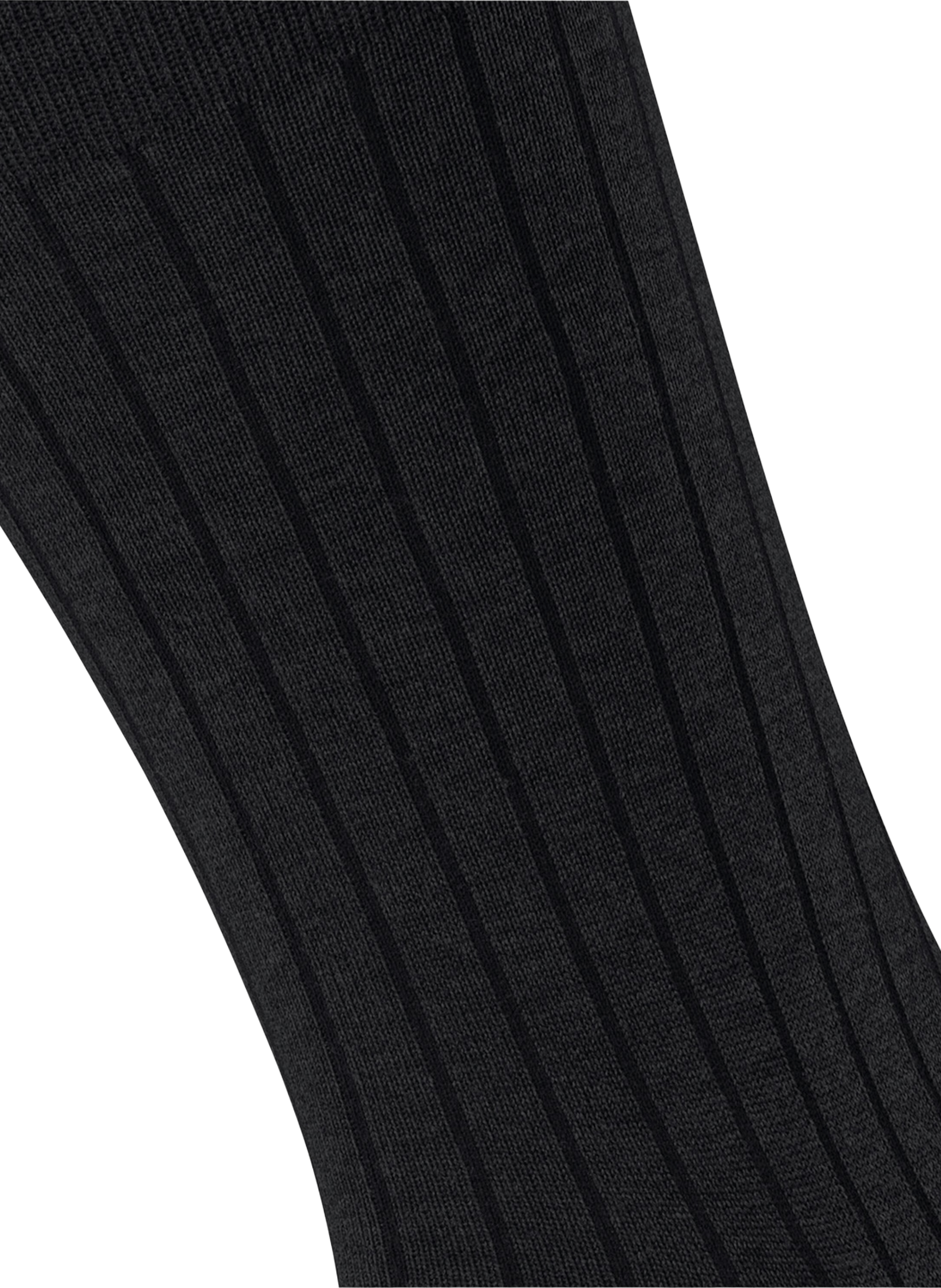 Calcetines altos de algodón mezclado BURLINGTON Negro