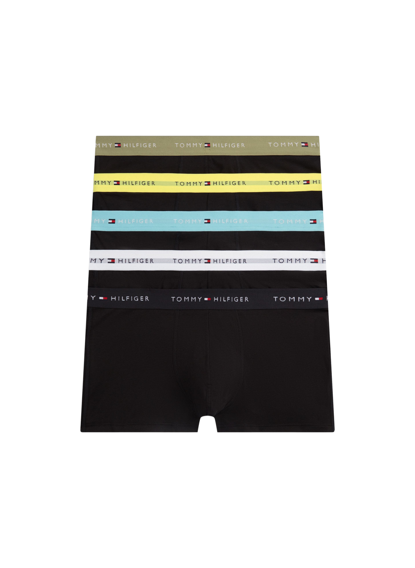 Set of 3 mixed cotton boxer shorts TOMMY HILFIGER Black