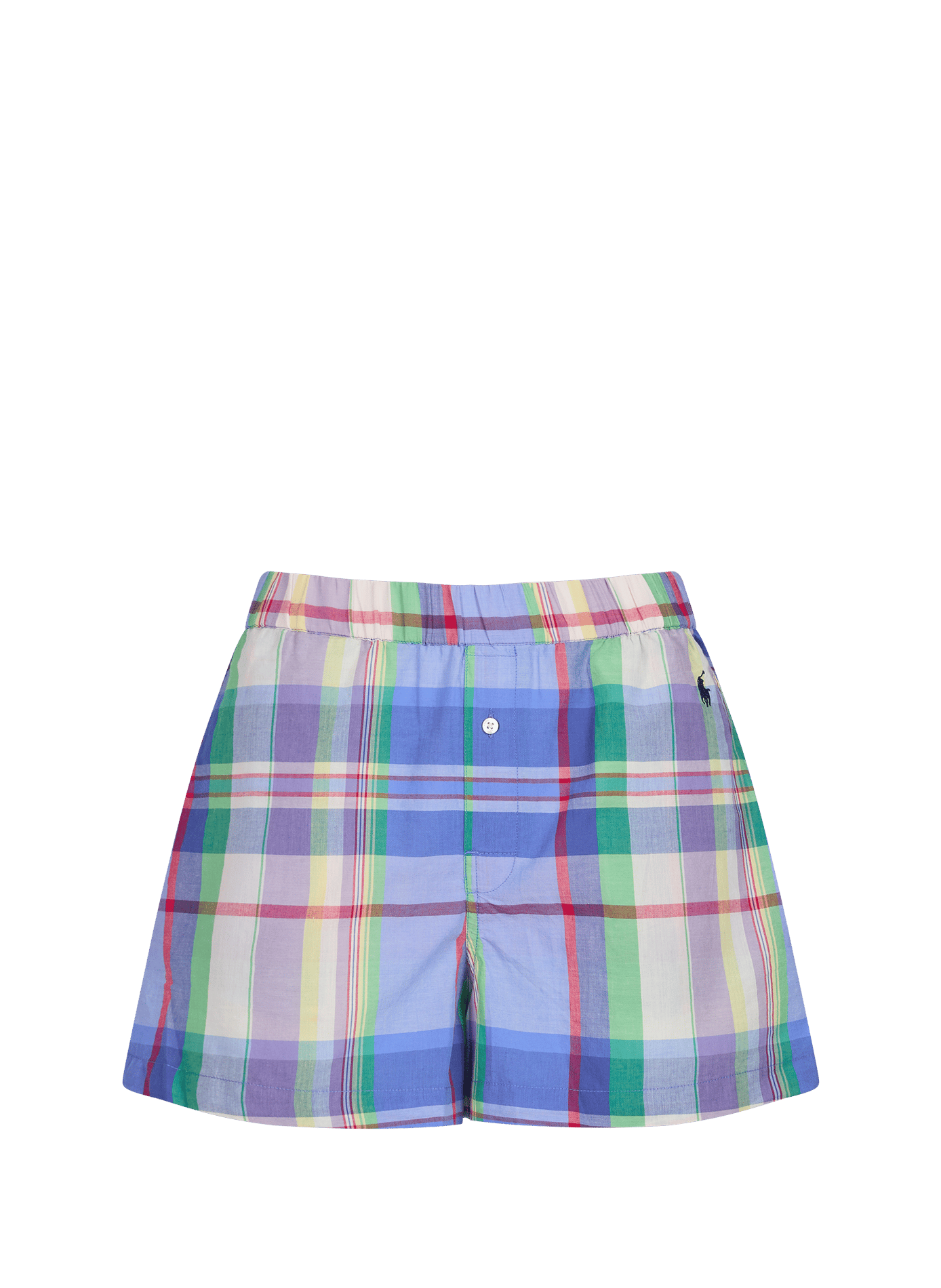 Ensemble pyjama short à motif madras en coton POLO RALPH LAUREN Multicolore
