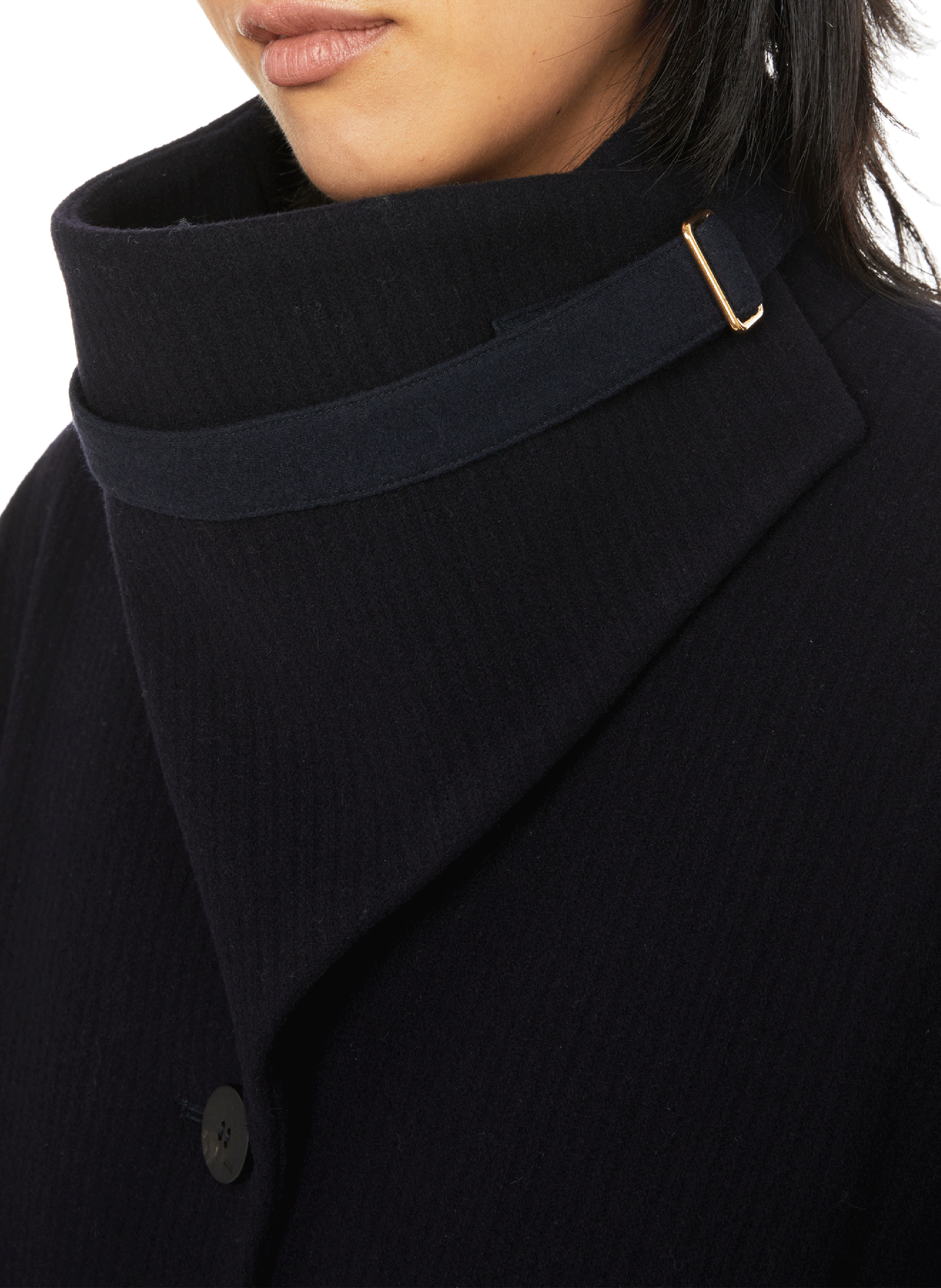 Classic coat DAWEI Blue