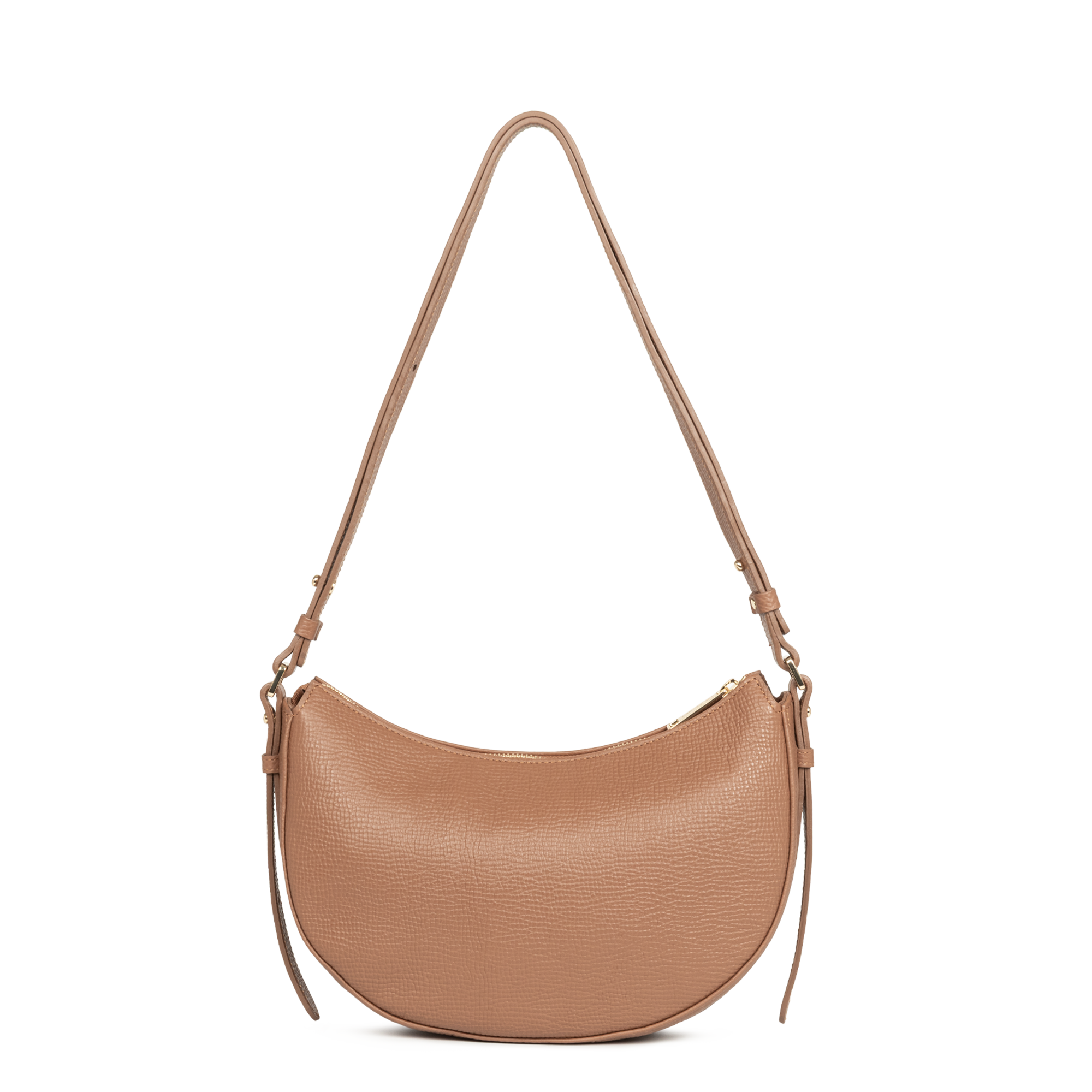 Sac demi lune - even LANCASTER Marron