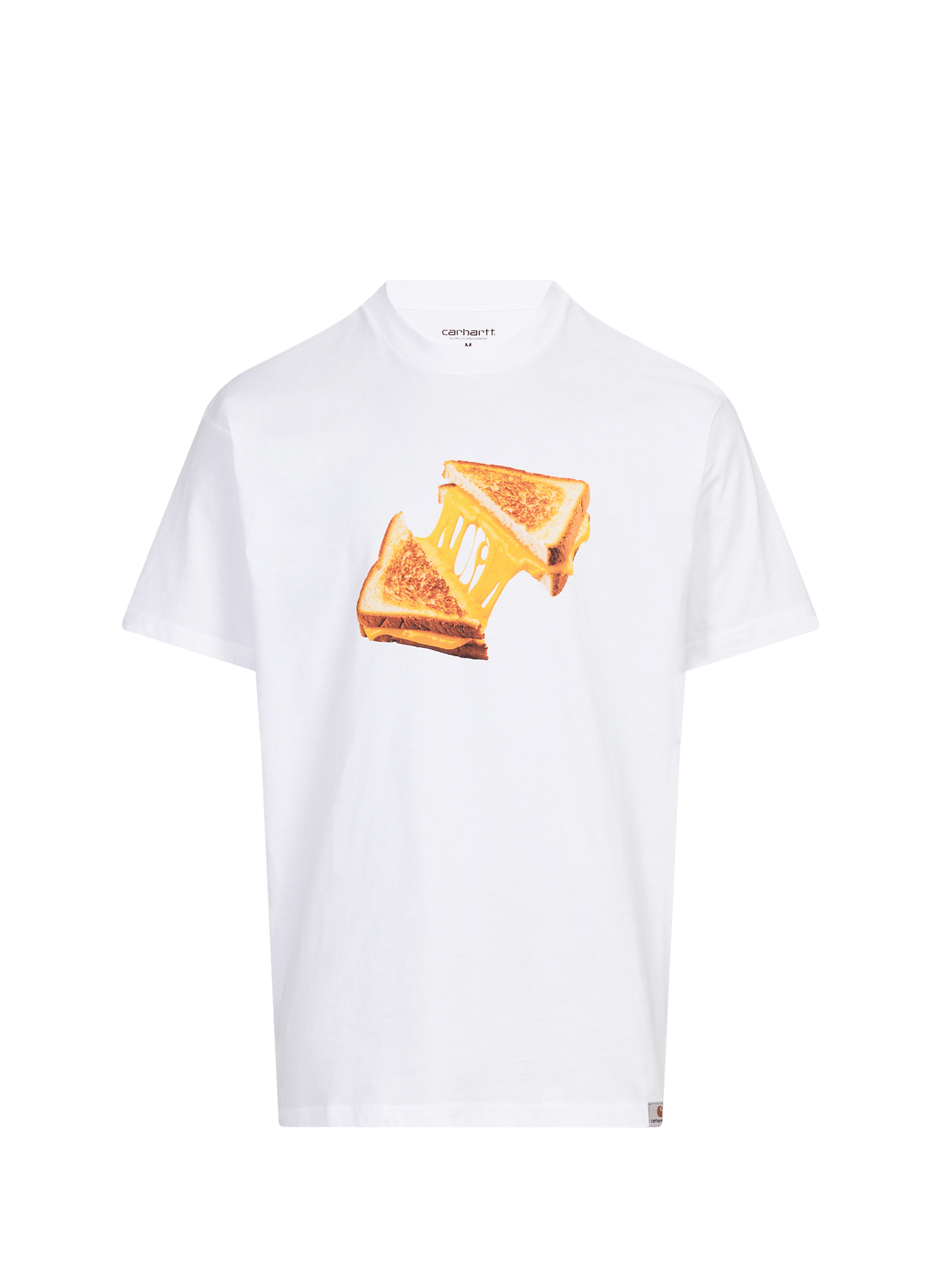 Tee-shirt imprimé en coton CARHARTT WIP Blanc