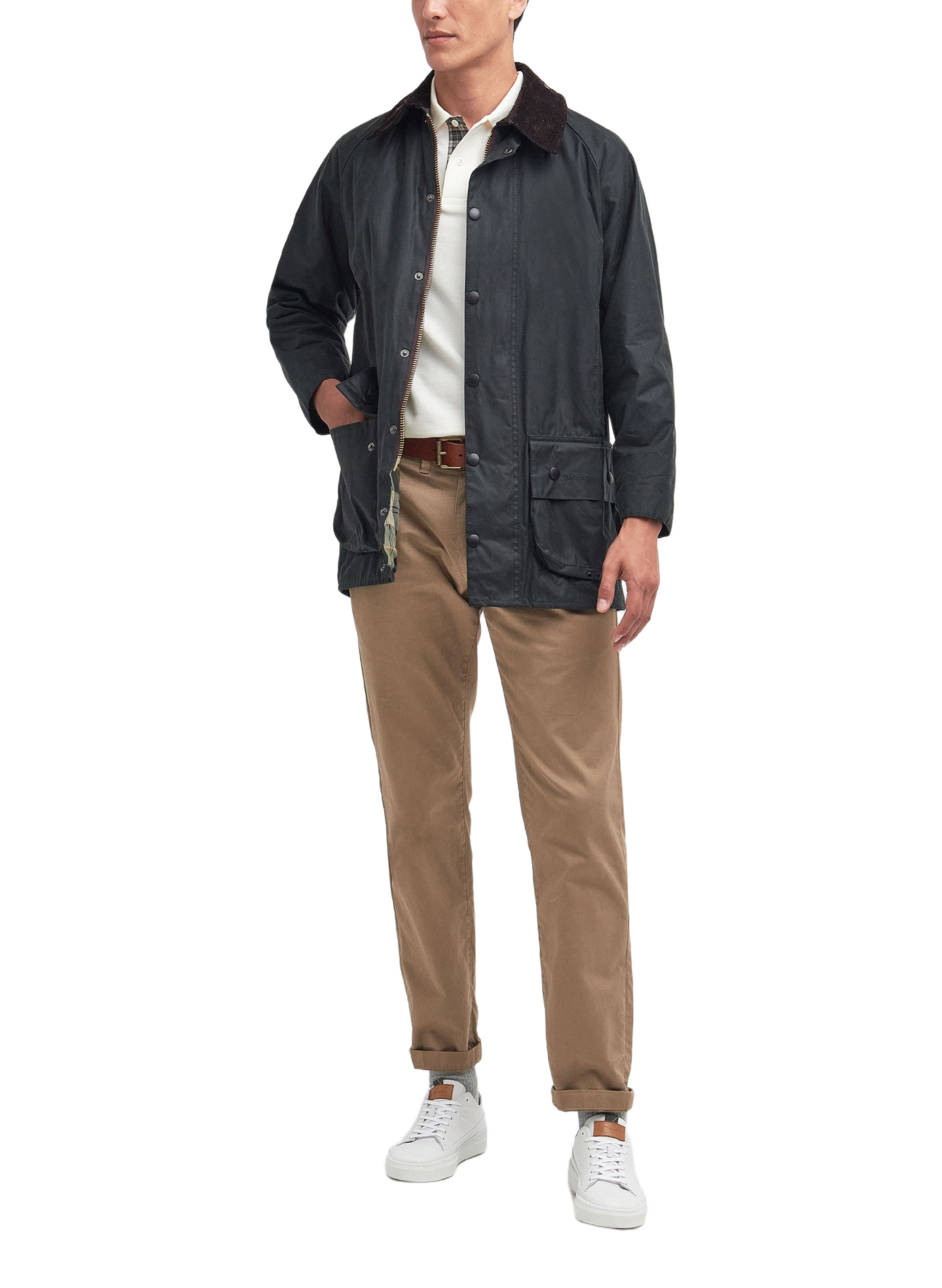 Wax Beaufort cotton jacket BARBOUR Green