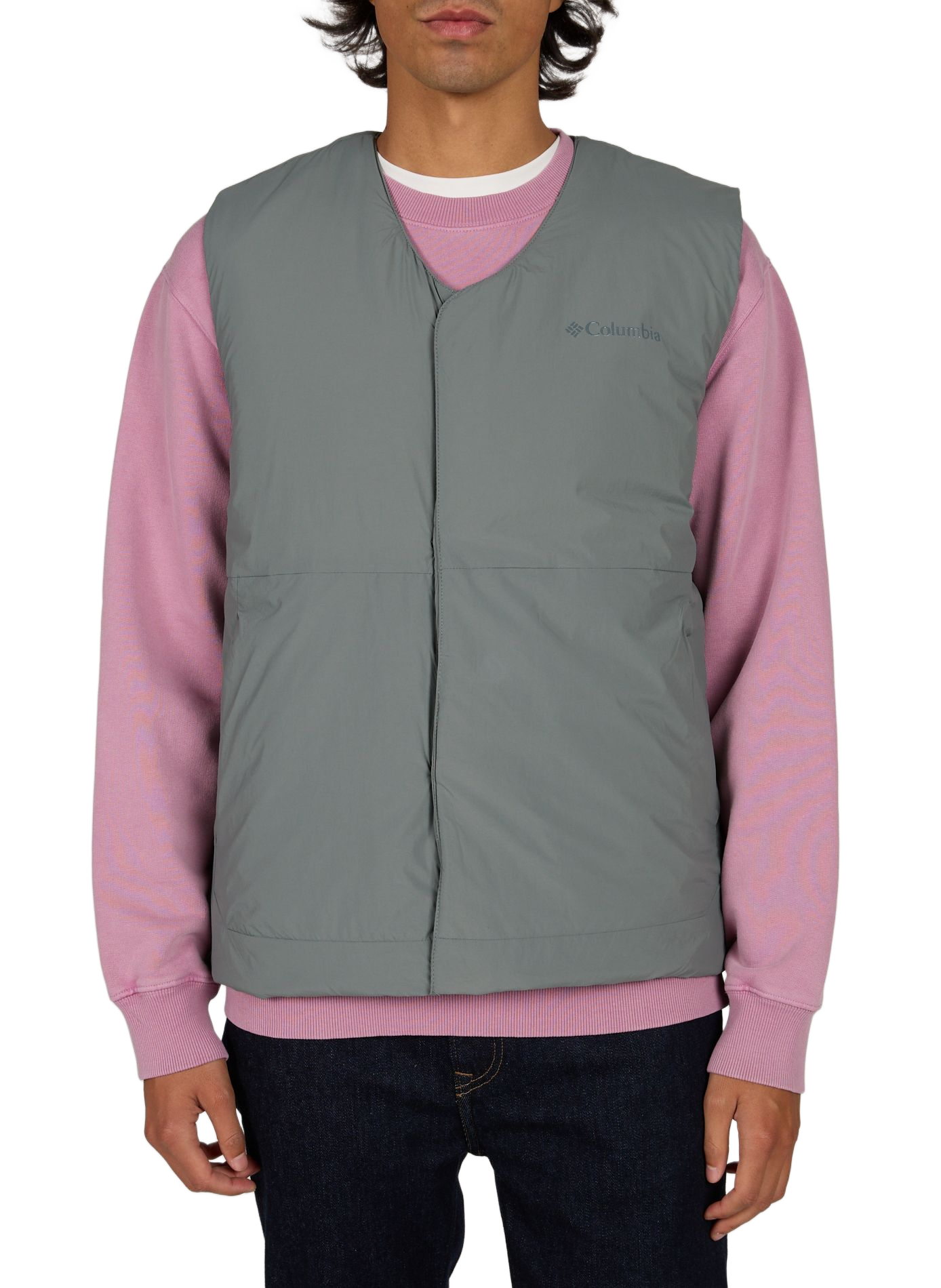 Street Heights™ Insulated and Quilted Sleeveless Jacket COLUMBIA Grey