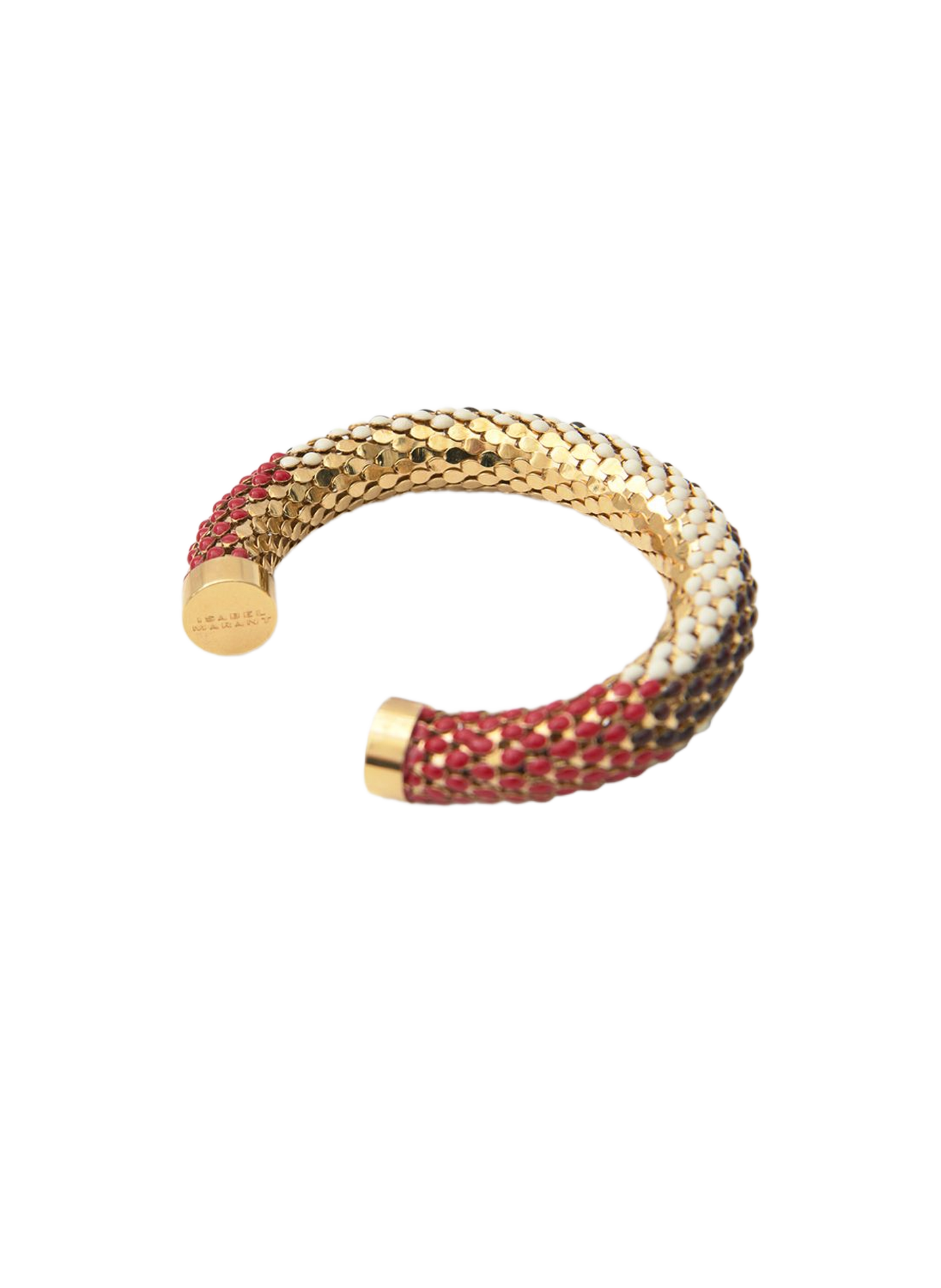 Doria braided-effect bangle bracelet ISABEL MARANT Red