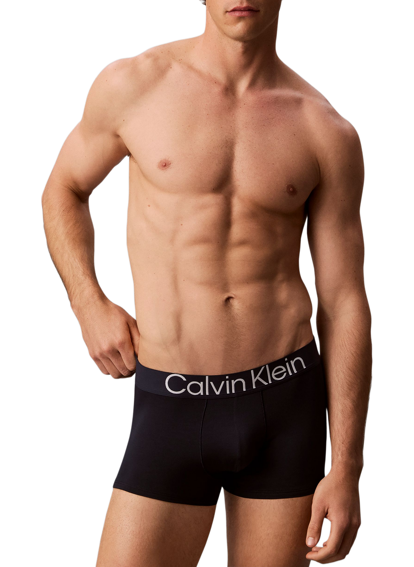 Lot de 5 boxers unis CALVIN KLEIN Multicolore