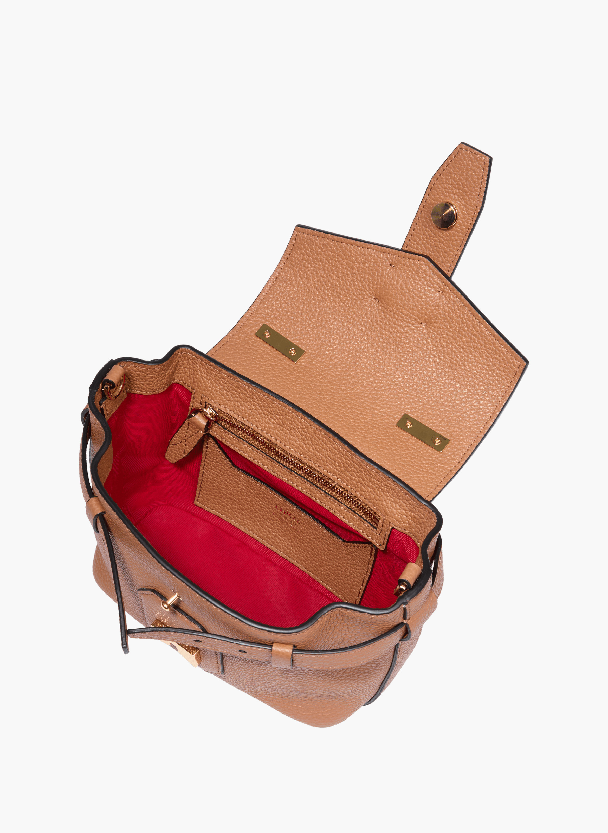 Lancel charlie mini leather handbag LANCEL Brown