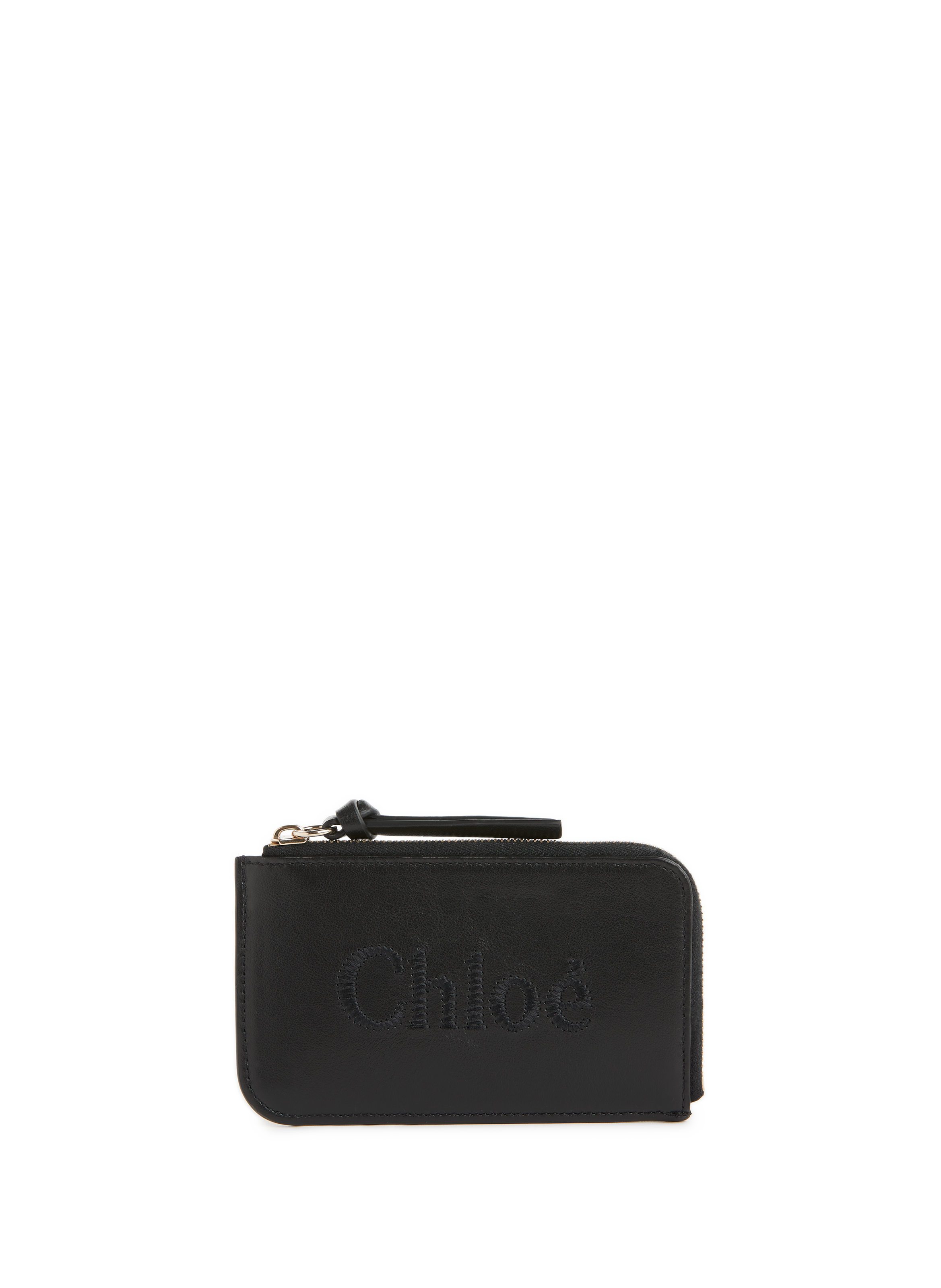 Chloe Faye black leather suede ring chain detail shoulder handbag purse |  eBay