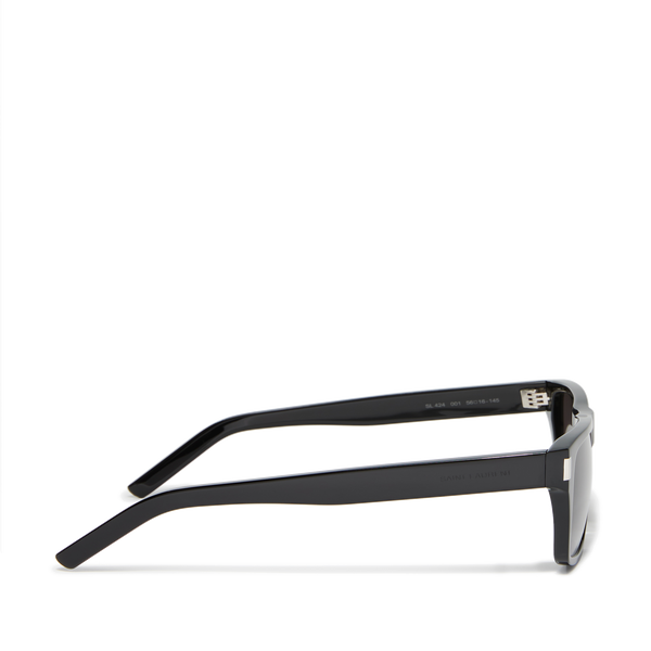 Saint Laurent Sl 424 Sunglasses In Black