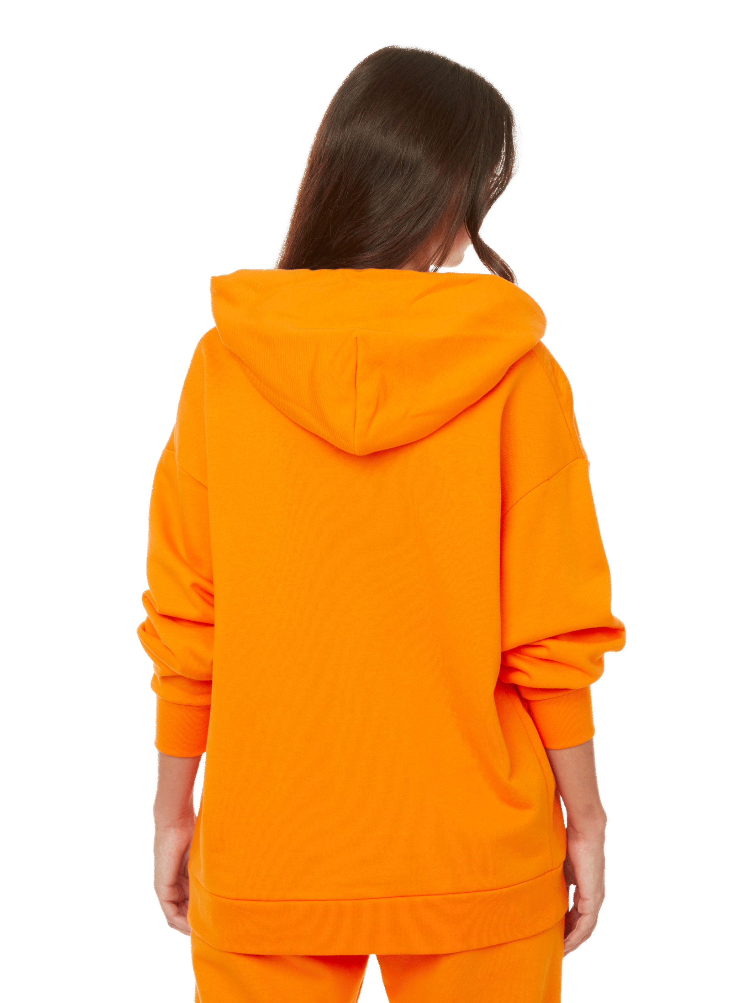 Hoodie en coton THE SOCIAL SUNDAY Orange