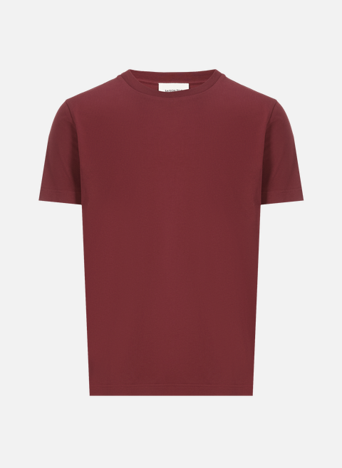 Red round-neck t-shirt SEASON 1865 