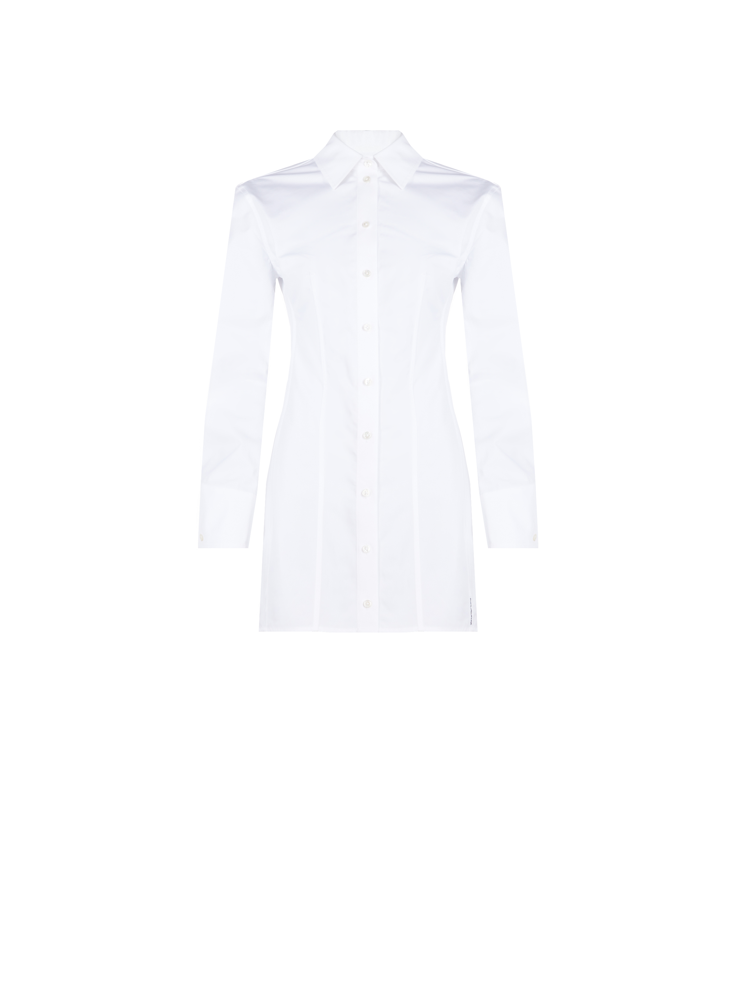 Long shirt with corset detail ALEXANDER WANG White