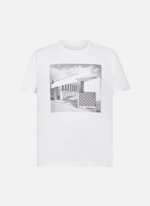 Printed t-shirt WhiteESPRIT 