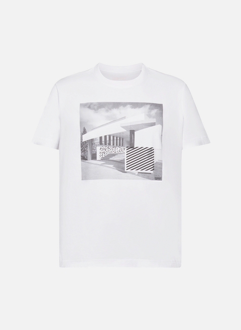 T-shirt imprimé BlancESPRIT 