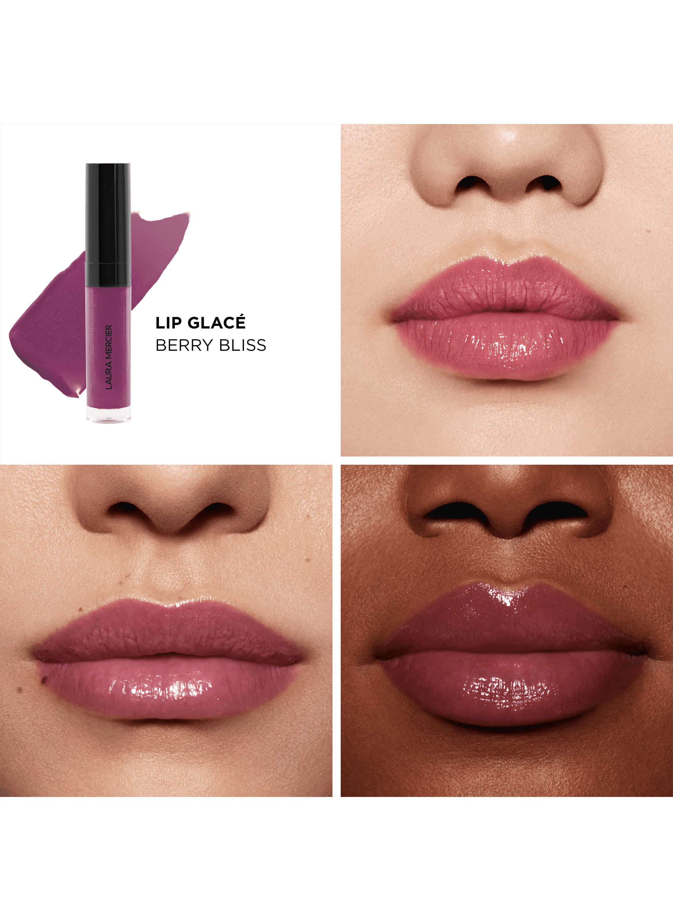 Gloss - Lip Glacé LAURA MERCIER 210 berry bliss