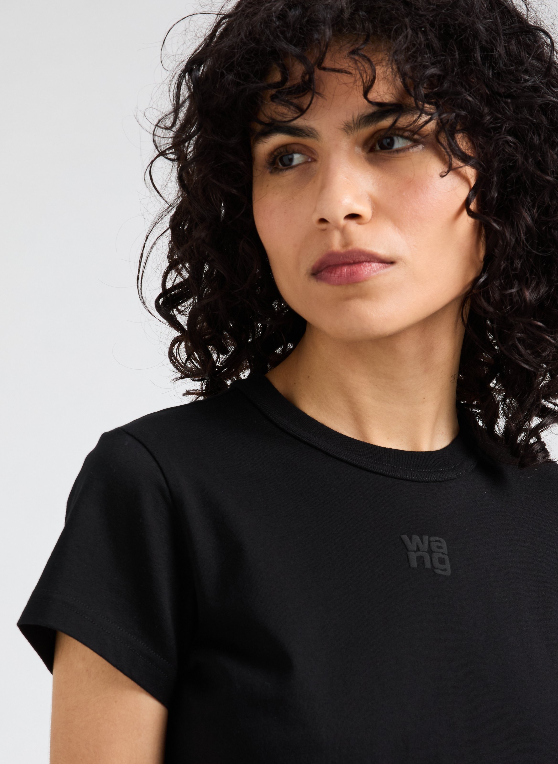 Tee-shirt en coton  ALEXANDER WANG Noir