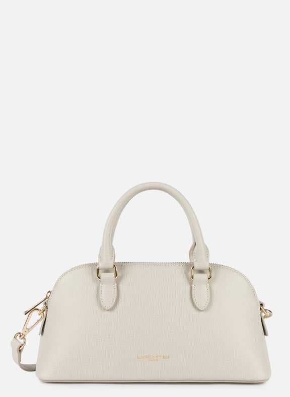 Grand sac demi lune - sierra jia Blanc by LANCASTER LANCASTER Grand sac demi lune - sierra jia Blanc