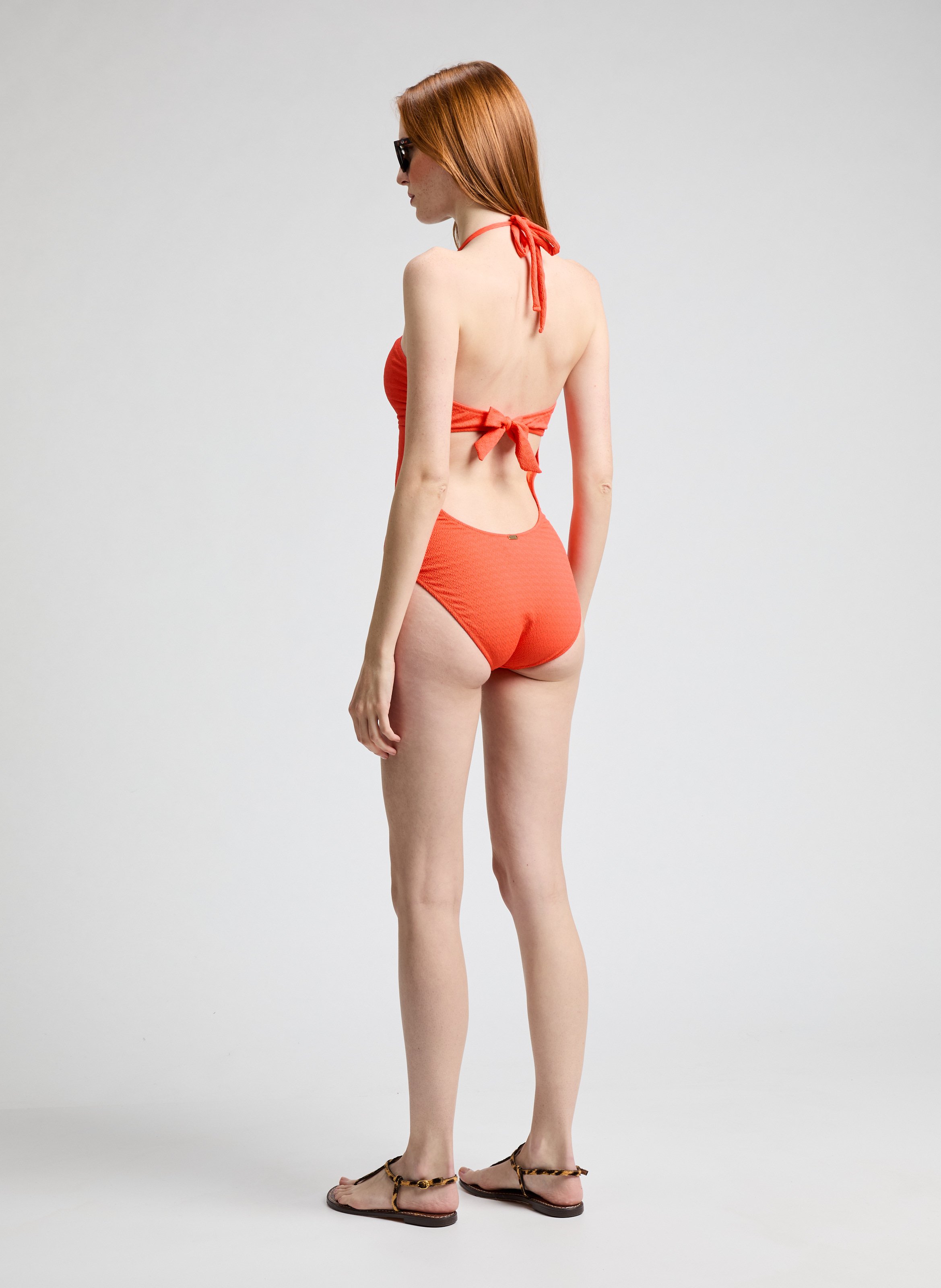Nipono Maravilla one-piece swimsuit Orange