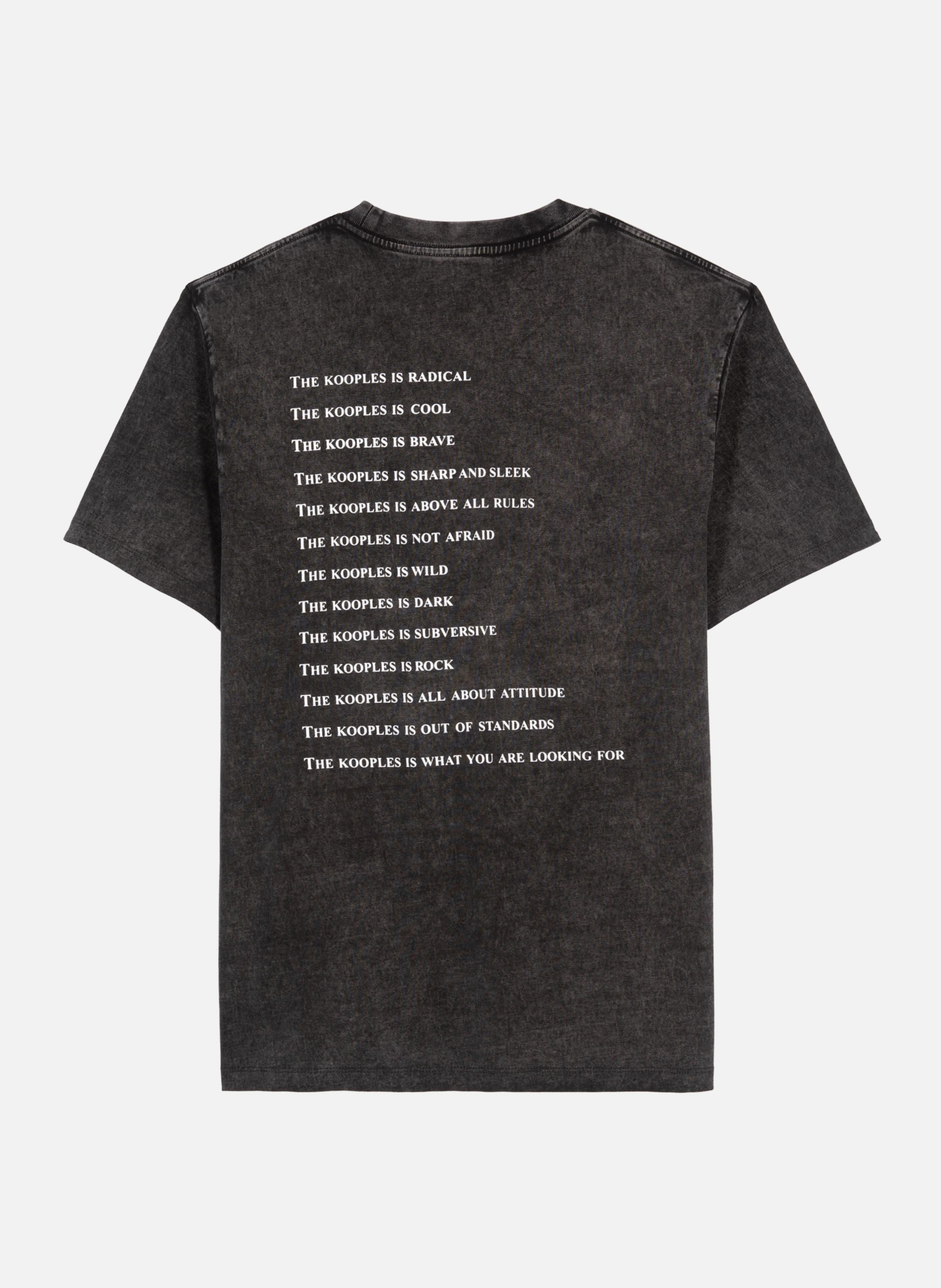 T-shirt manches courtes what is THE KOOPLES Noir