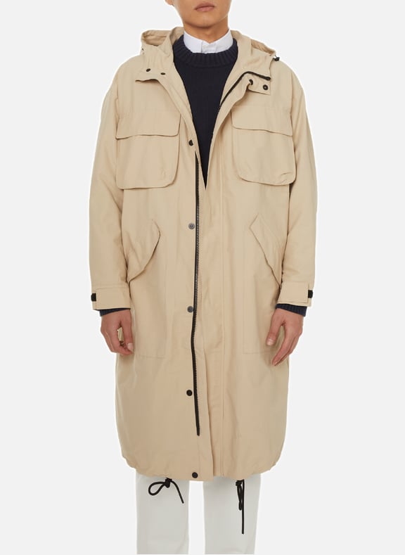 Parka longues en coton mélangé Beige by SAISON 1865 SAISON 1865 Parka longues en coton mélangé Beige