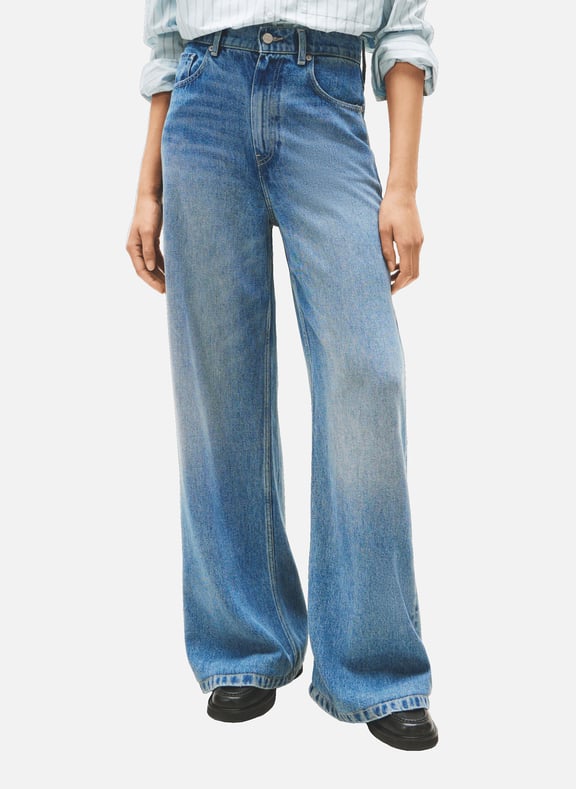 High-waisted wide-leg jeans Blue by TOMMY HILFIGER TOMMY HILFIGER High-waisted wide-leg jeans Blue