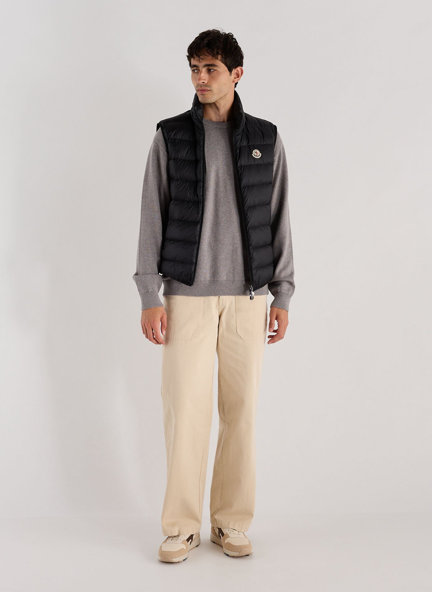 Sleeveless Puffer Jacket MONCLER Black