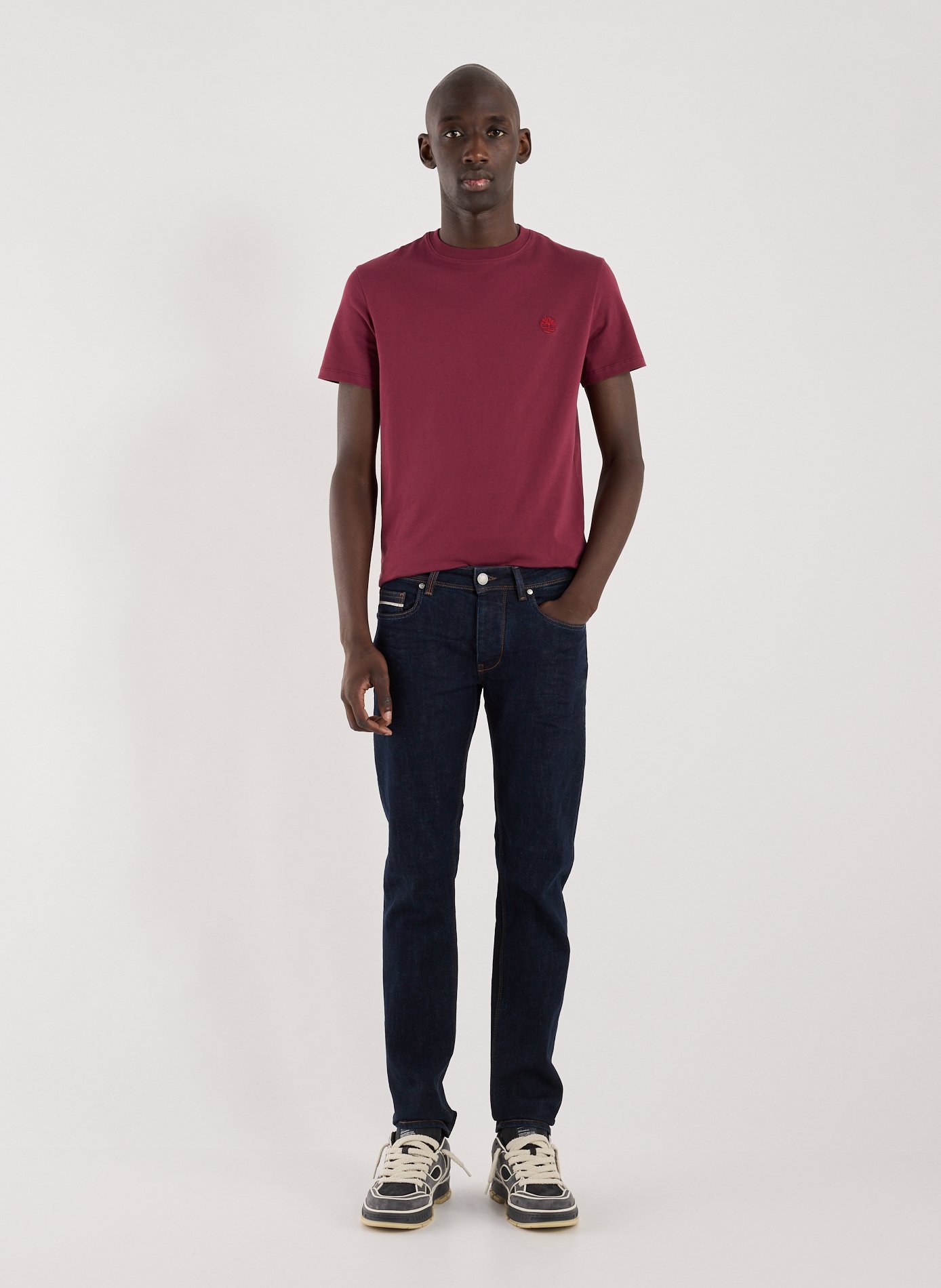 Classic Cotton T-Shirt TIMBERLAND Red