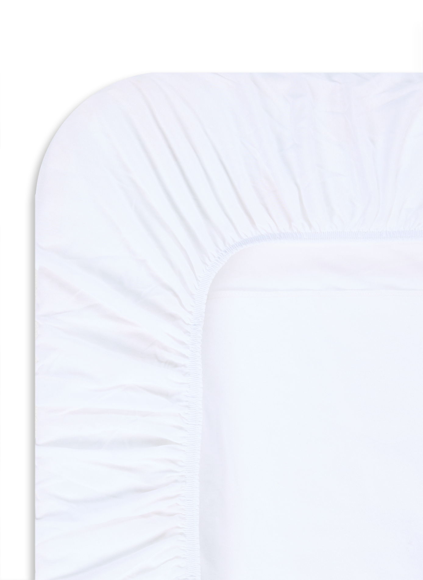 AU PRINTEMPS PARIS Protège matelas en molleton de coton White