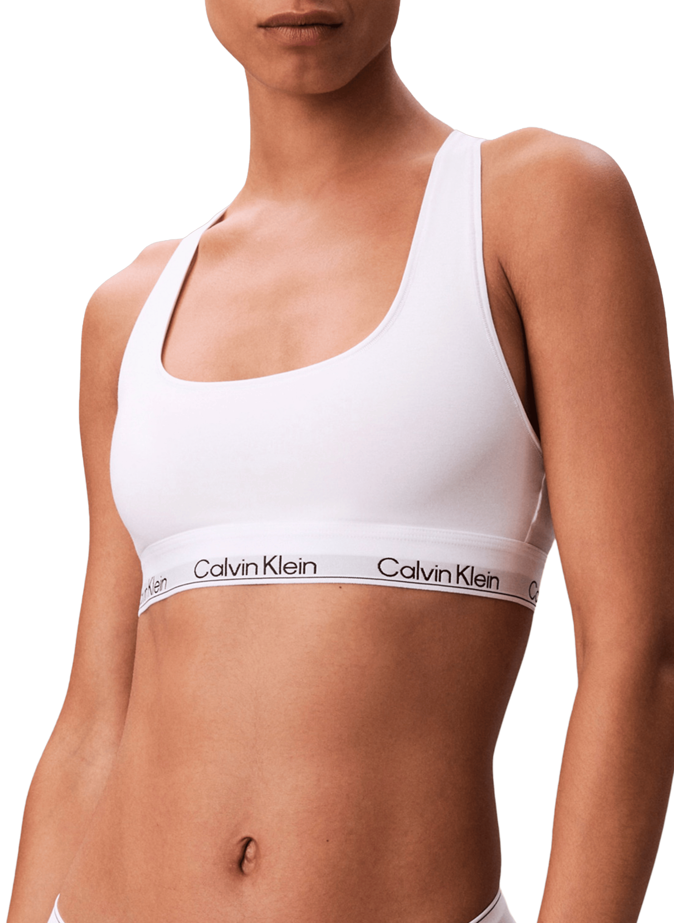 CALVIN KLEIN Cotton blend bra White