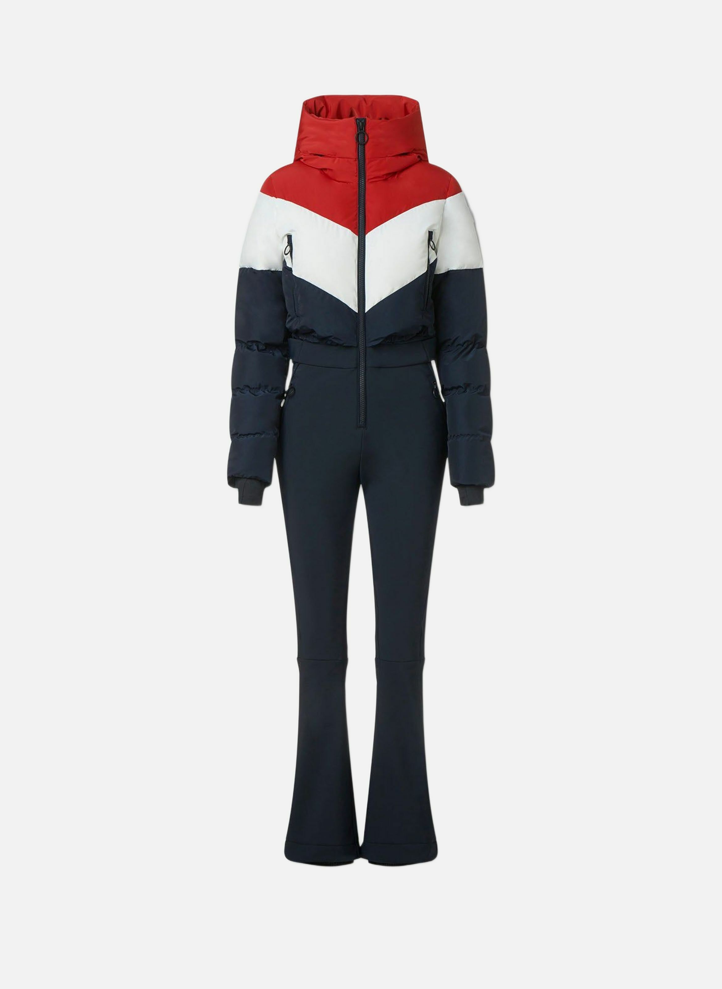 Combinaison de ski kira col montant coupe regular FUSALP Bleu