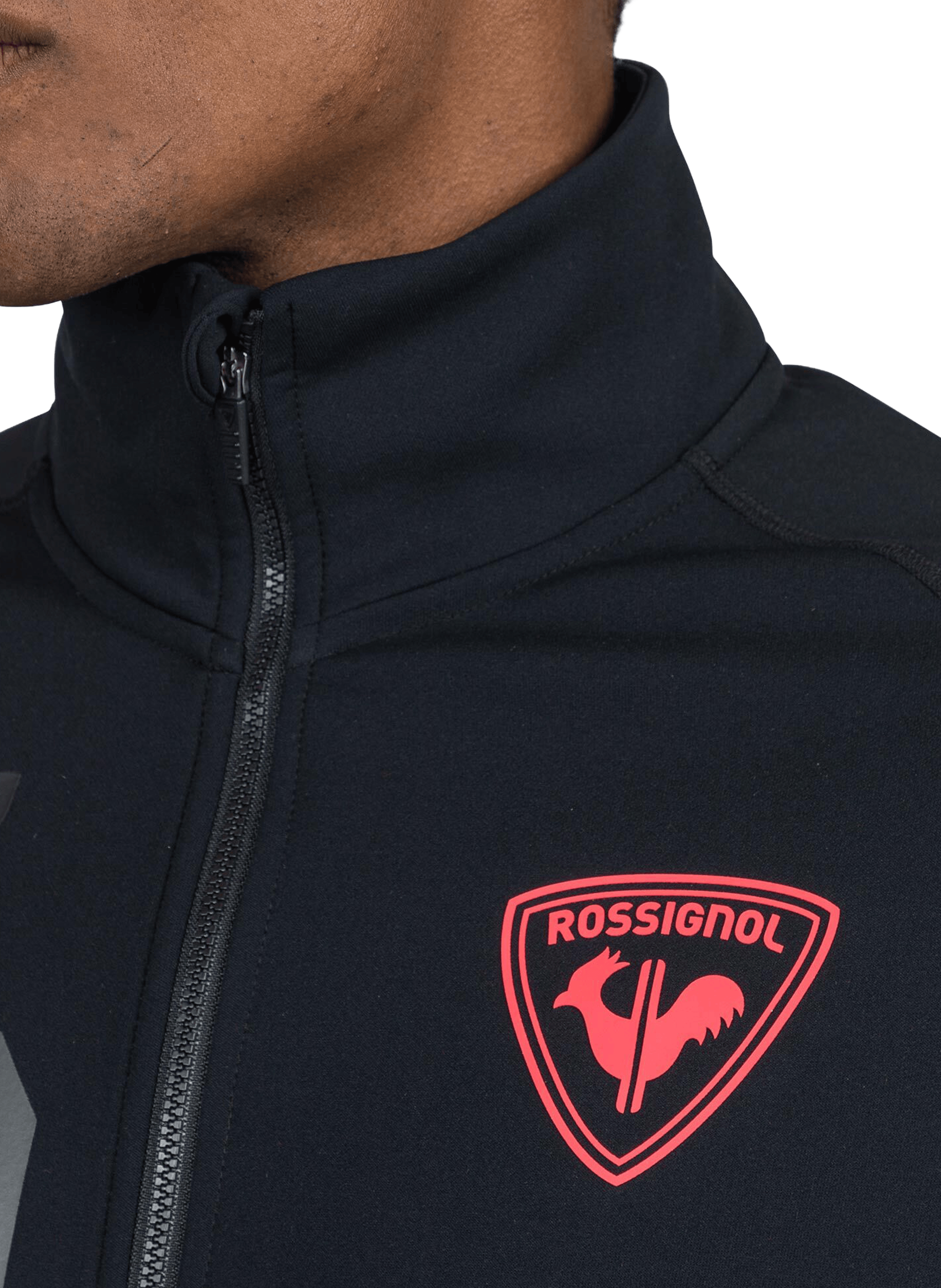 Lightweight printed jacket ROSSIGNOL Black
