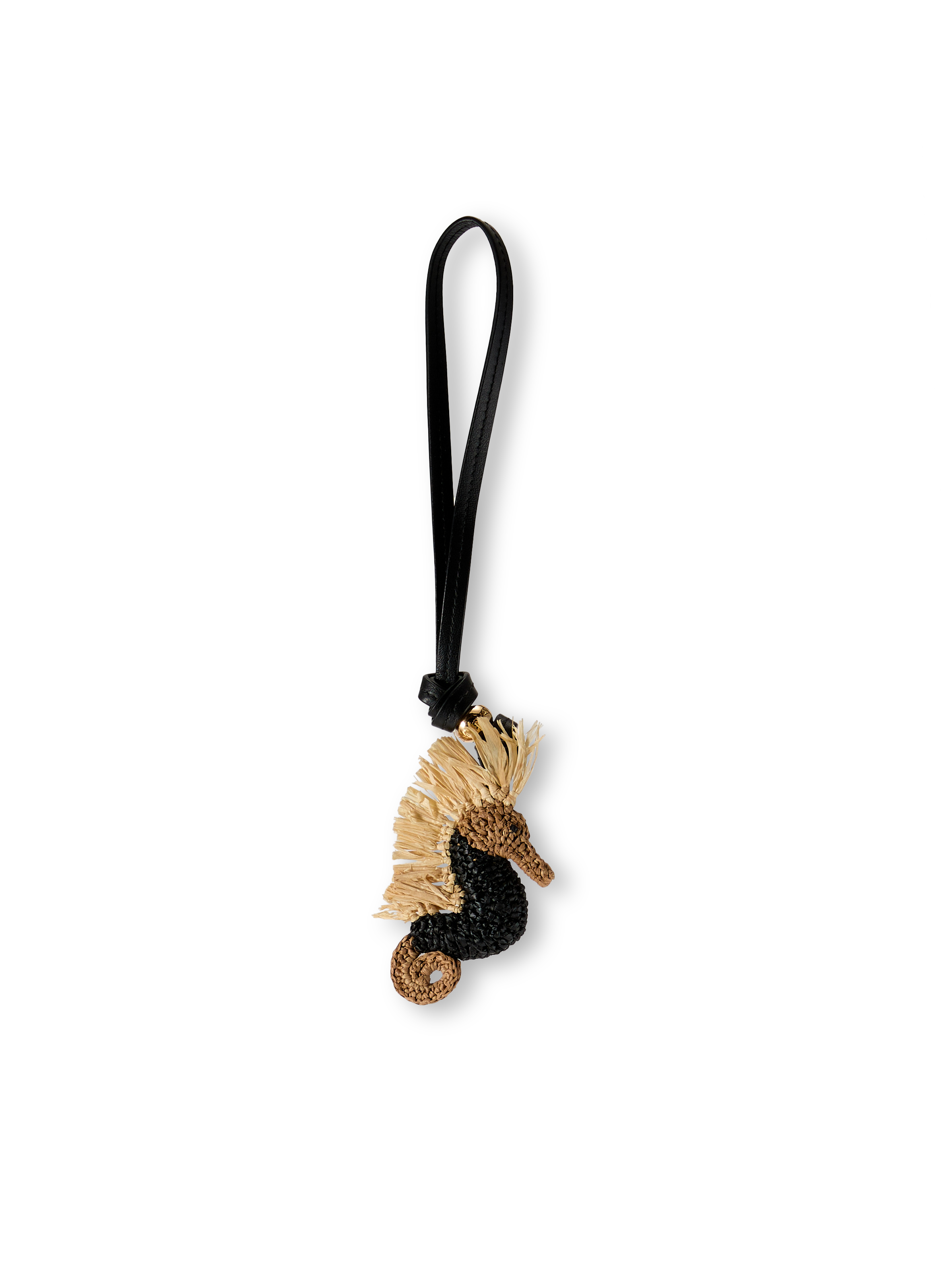 Porte-clé hippocampe en raphia ZIMMERMANN Multicolore