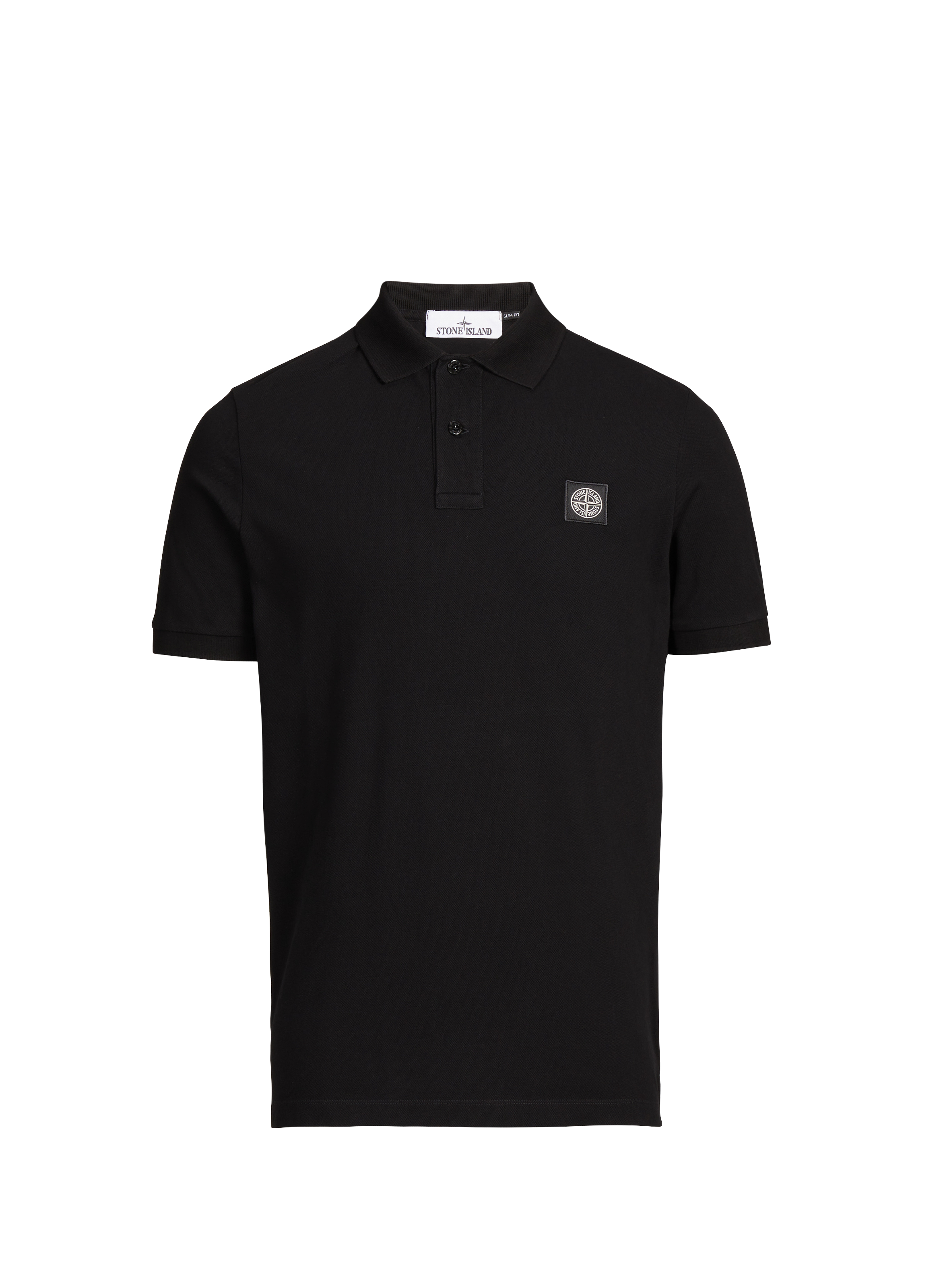  Cotton polo shirt  STONE ISLAND Black