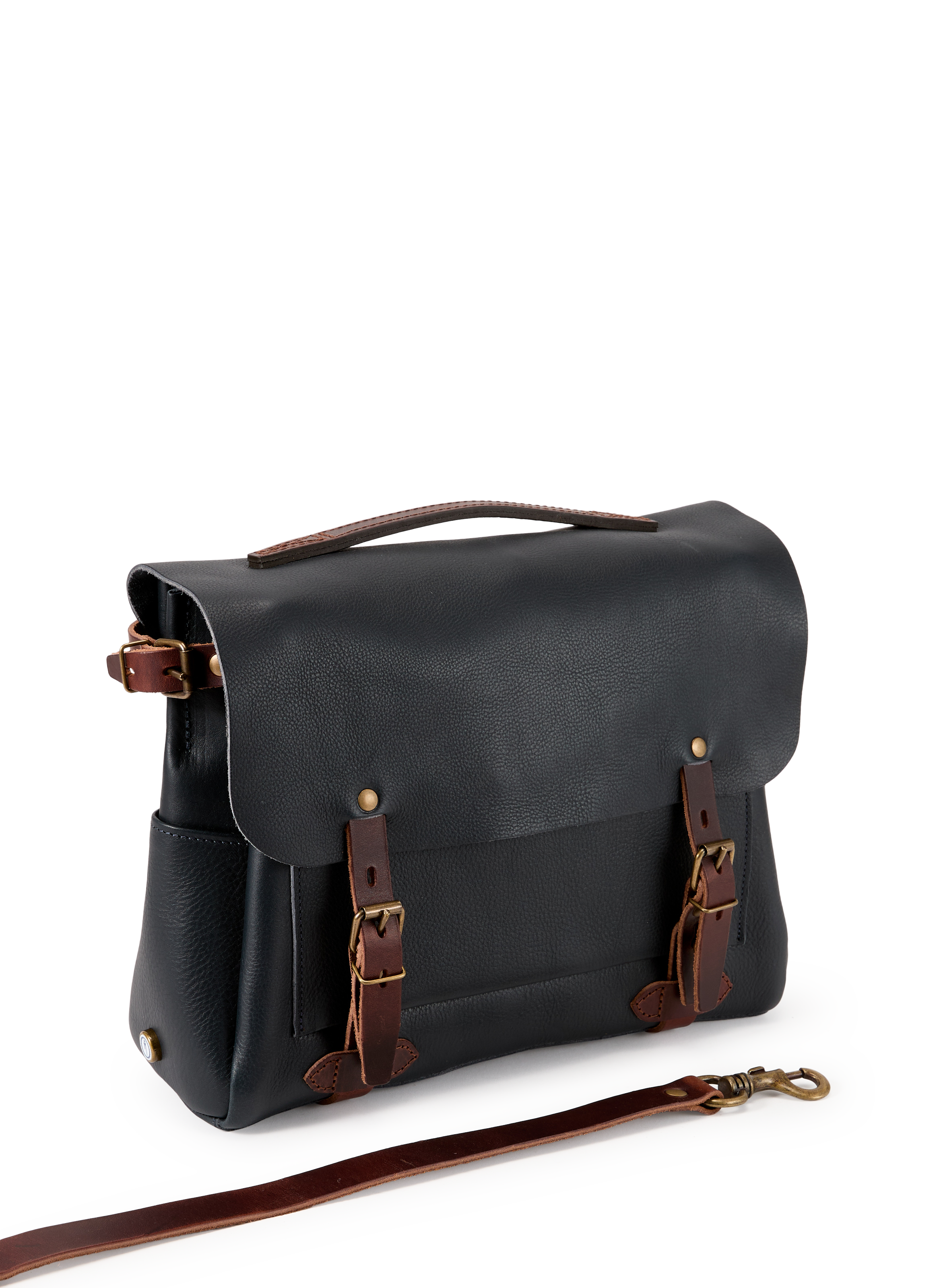 Porte-documents en cuir BLEU DE CHAUFFE Bleu