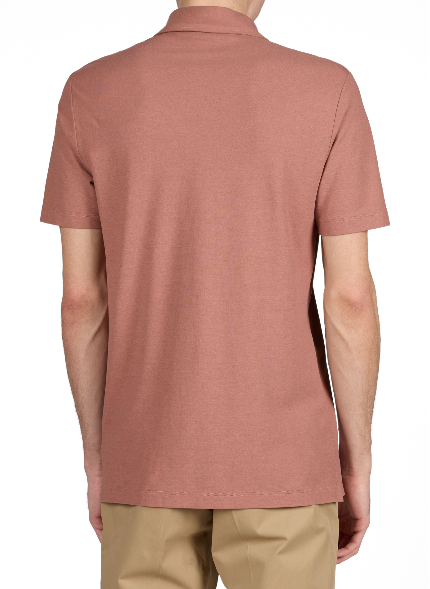 Cotton polo shirt SLOWEAR Pink